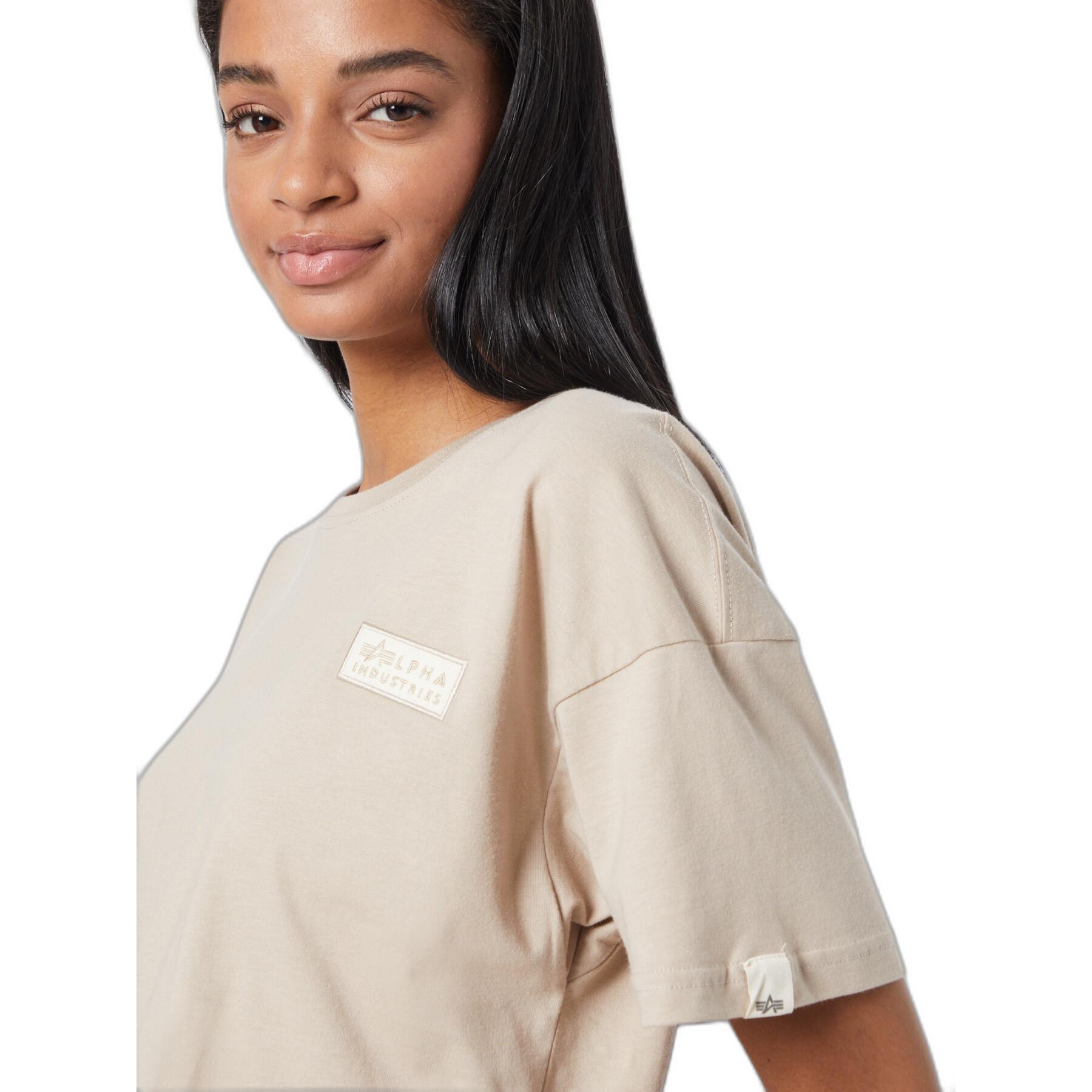 Camiseta mujer Alpha Industries Organics Cropped OS T