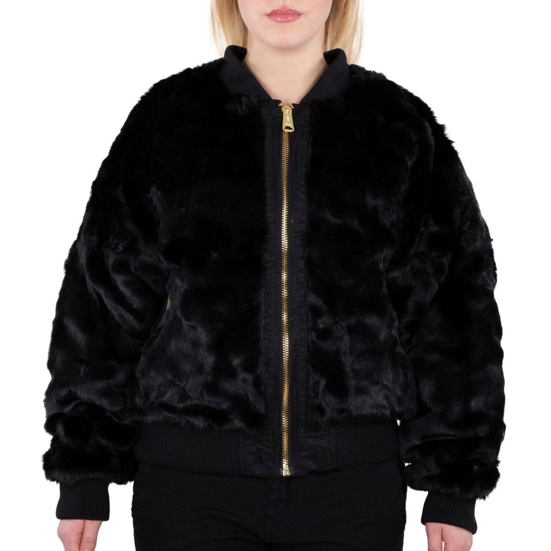 Chaqueta reversible mujer Alpha Industries MA-1 OS fur