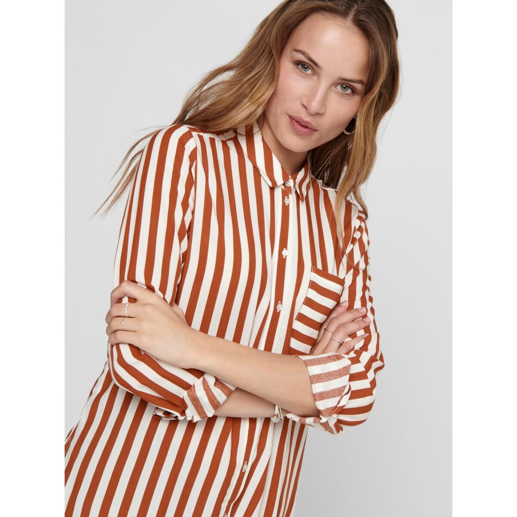 Camisa de mujer Only Sugar manches longues