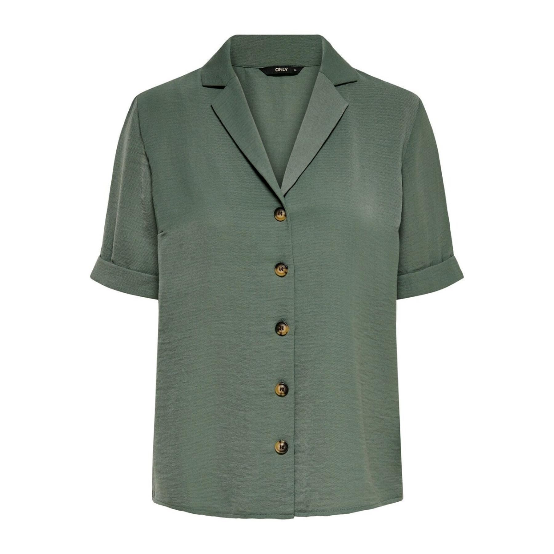 Camisa de mujer Only Sky solid