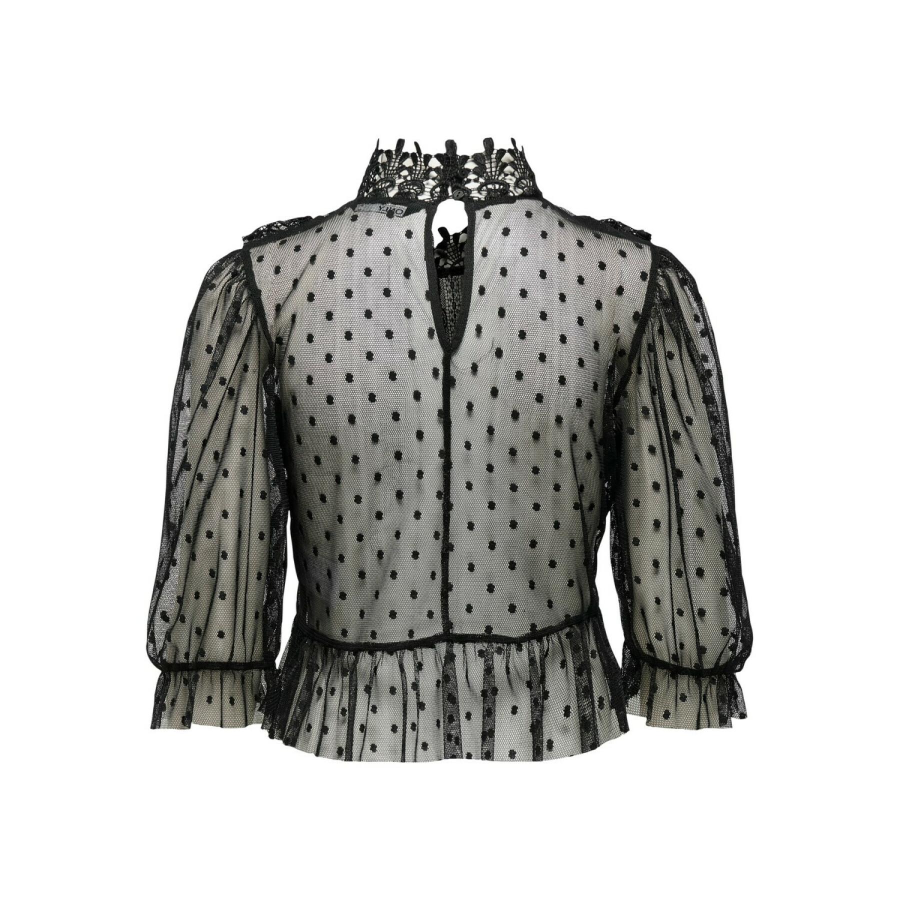 Camiseta mujer Only onlann lace wovens