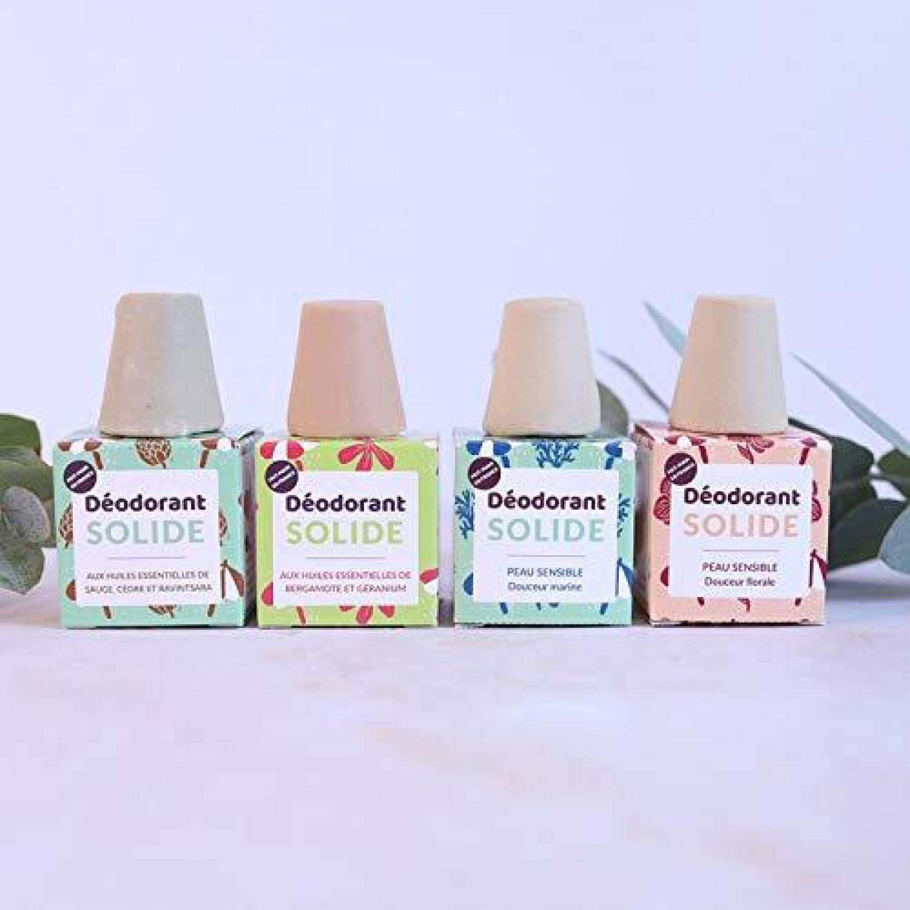 Desodorante sólido - suavidad floral - piel sensible Lamazuna (30 ml)
