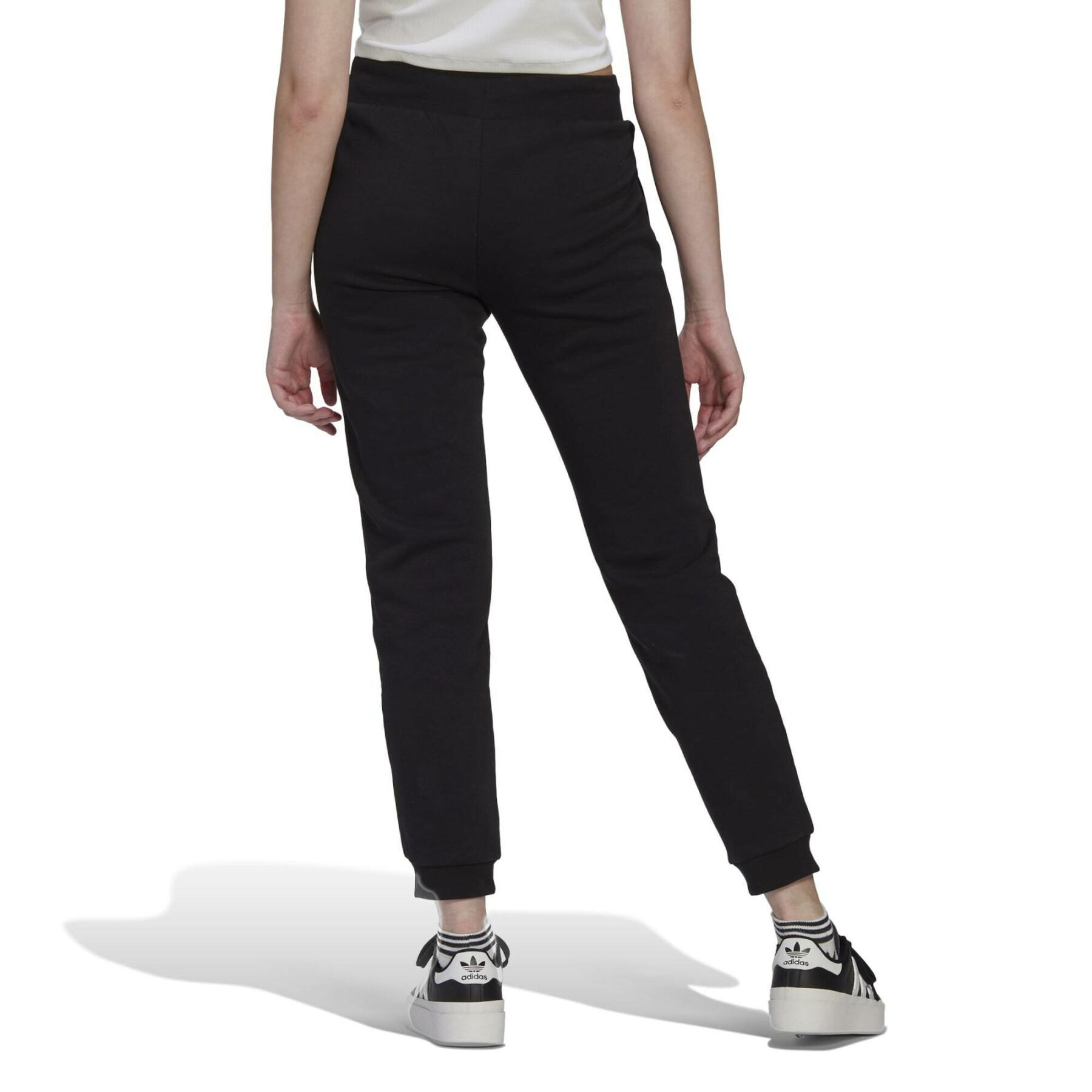Pantalón de chándal de vellón mujer slim-fit adidas Originals Adicolor Essentials