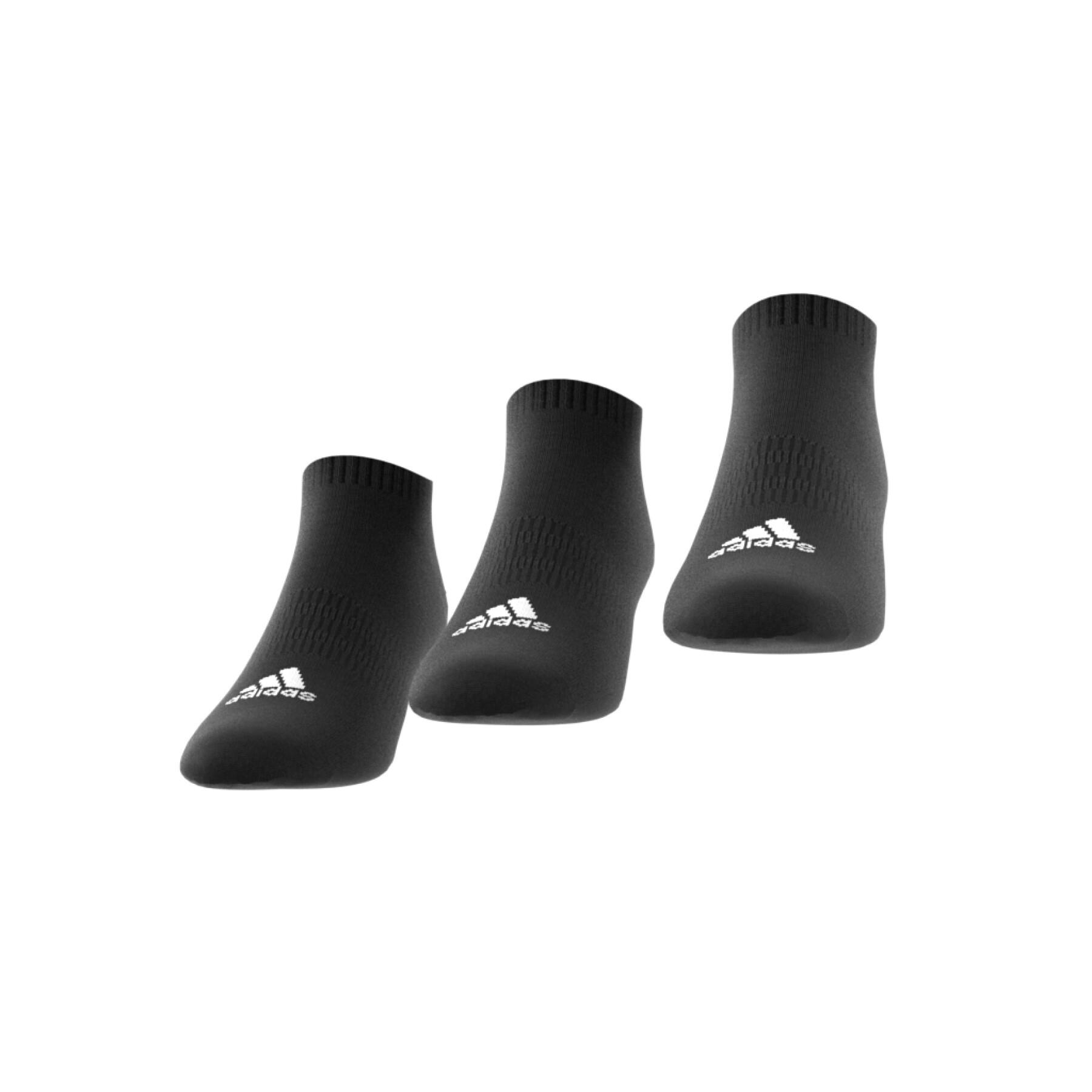 Calcetines cortos adidas Thin & Light Sportswear (x3)