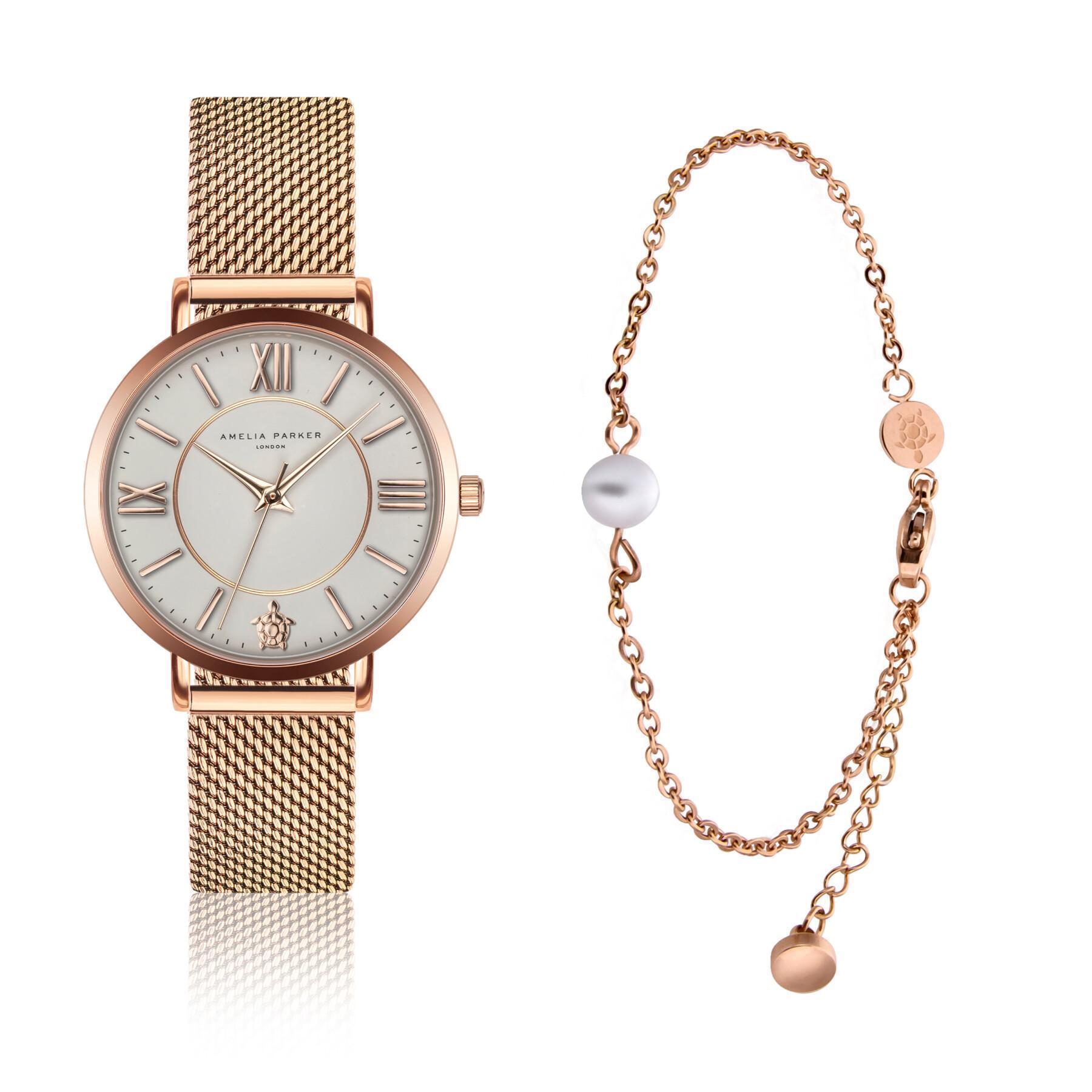 Reloj y pulsera de mujer Amelia Parker Petite Classique
