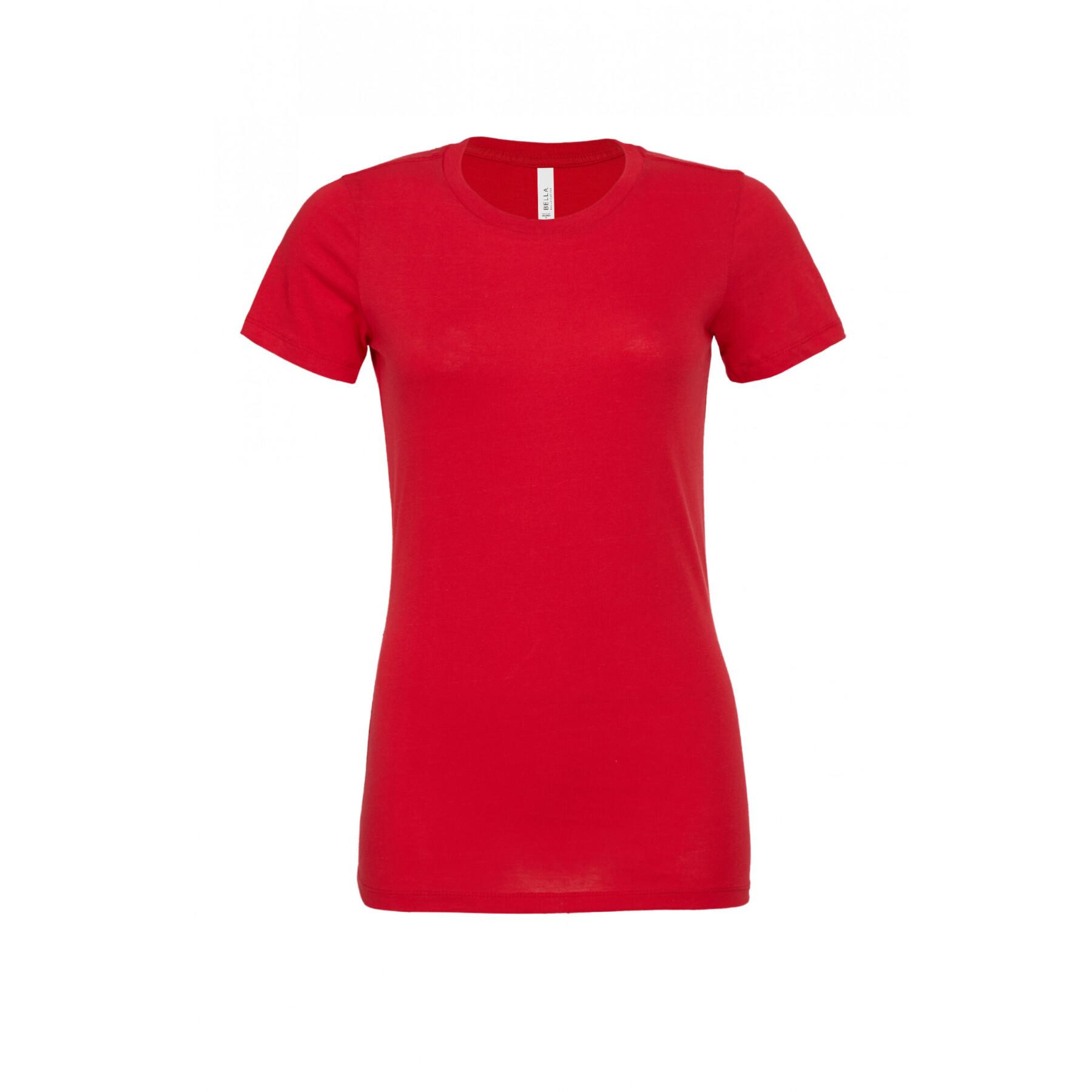 Camiseta de mujer con cuello redondo Bella + Canvas