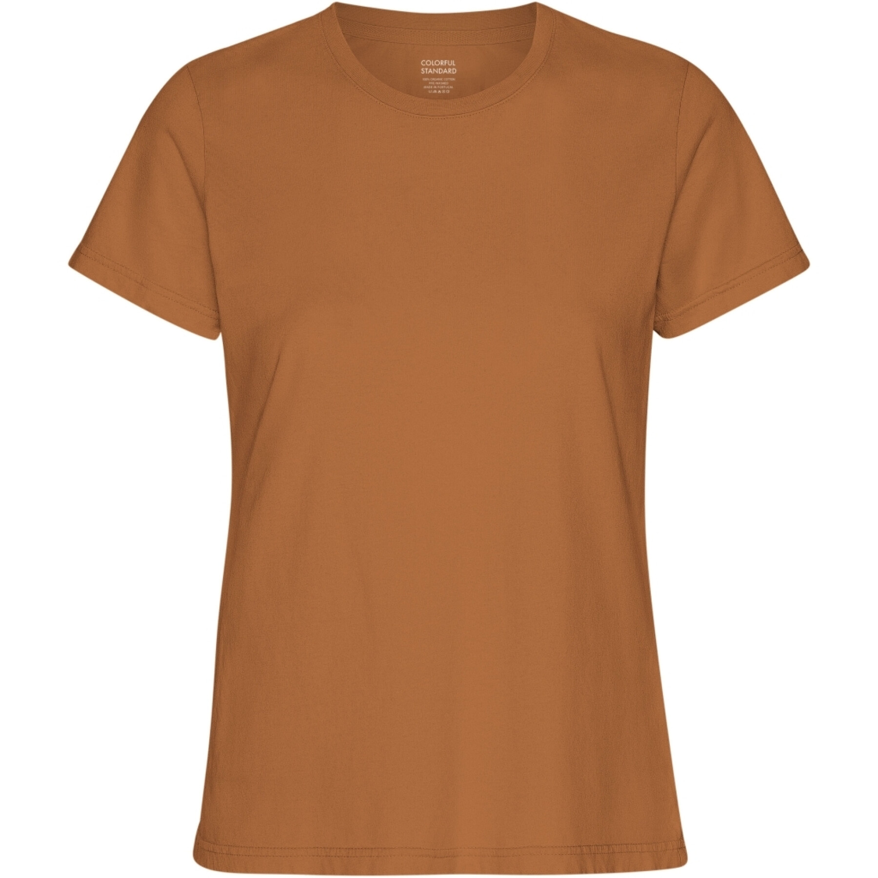 Camiseta mujer Colorful Standard Light Organic Ginger Brown