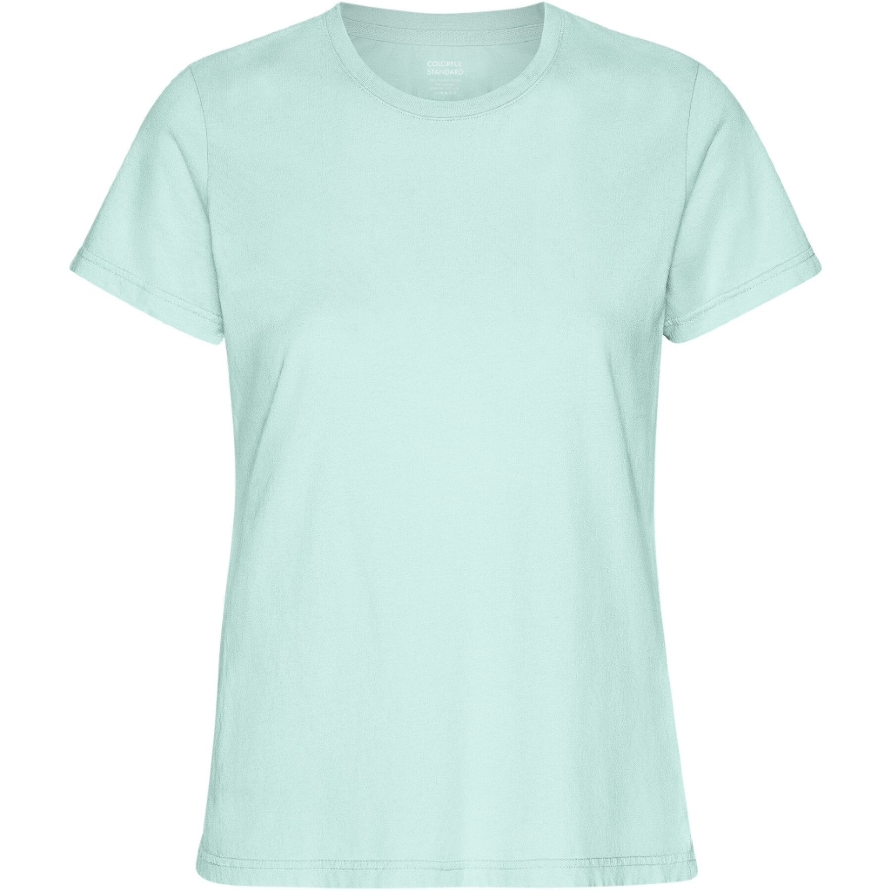 Camiseta mujer Colorful Standard Light Organic Light Aqua