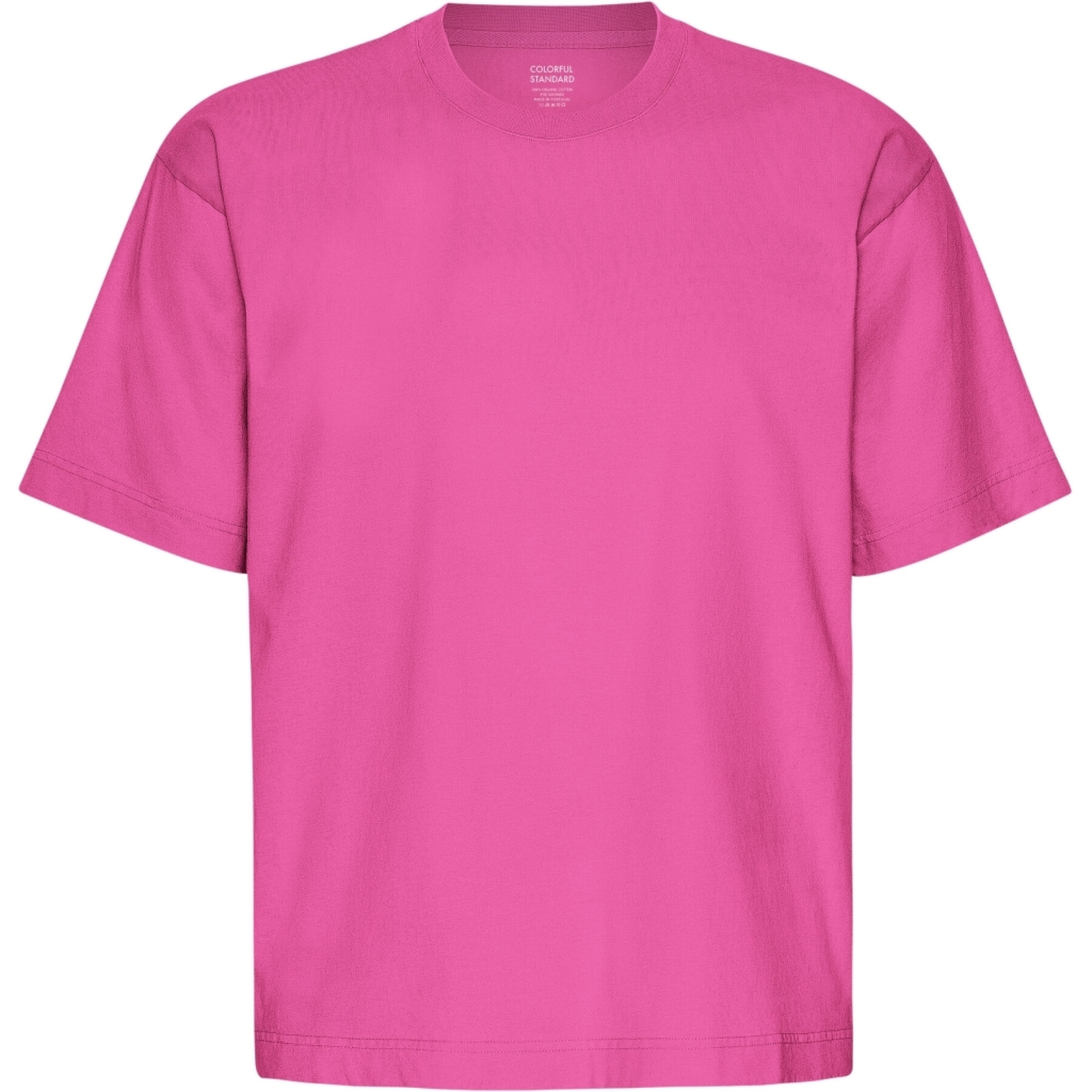 Camiseta oversize mujer Colorful Standard Organic Bubblegum Pink