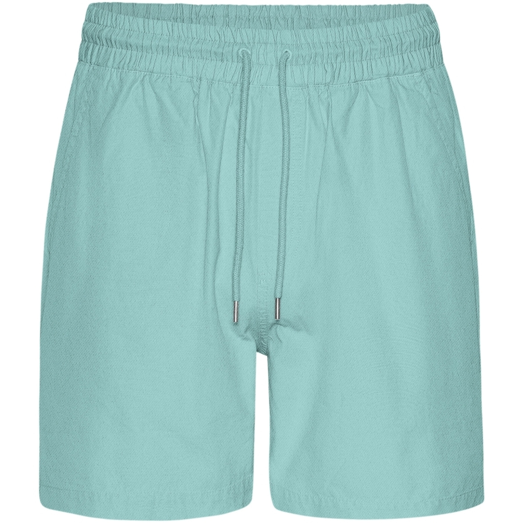 Pantalones cortos de sarga Colorful Standard Organic Twill Teal Blue