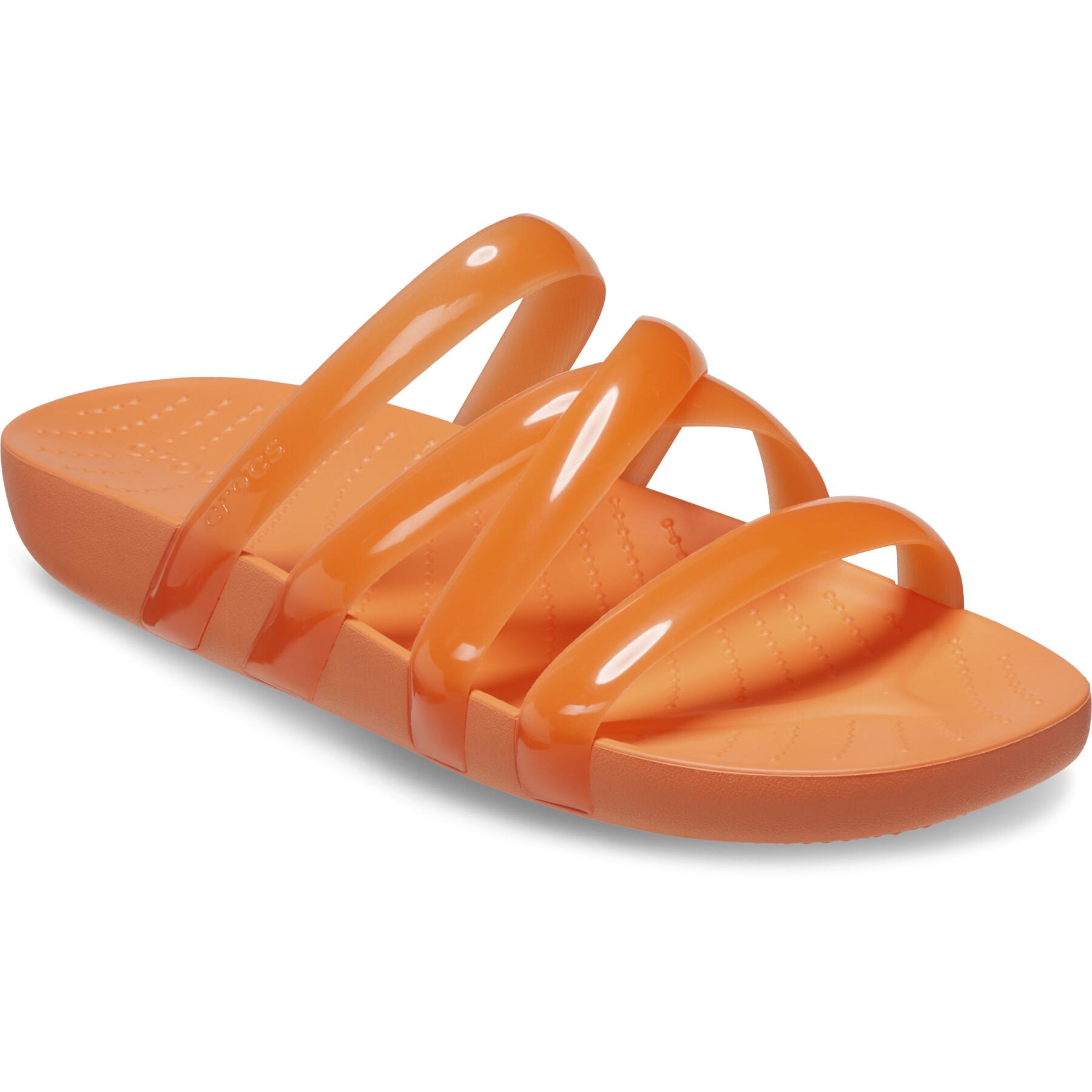 Sandalias de mujer Crocs Splash Glossy Strappy