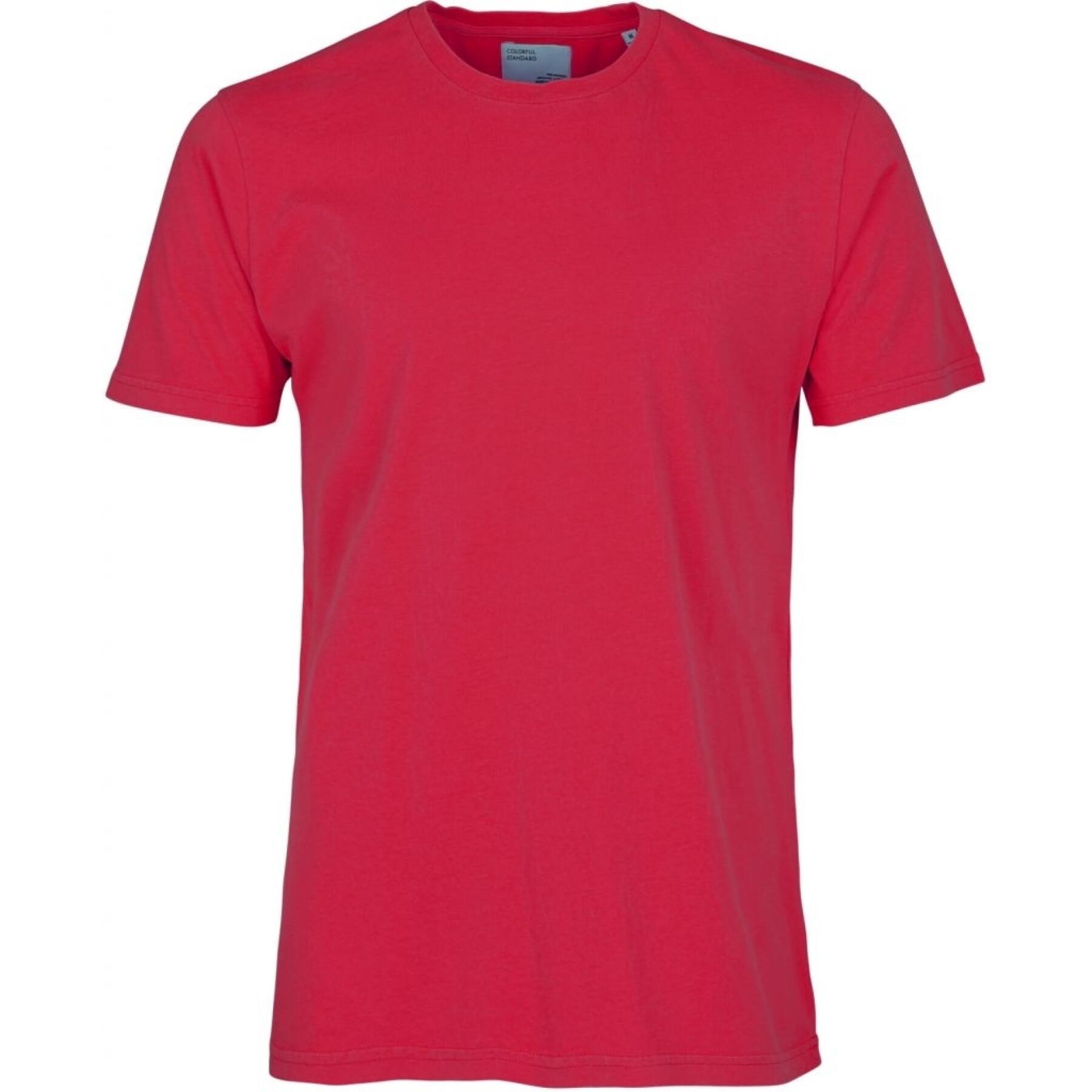 Camiseta Colorful Standard Classic Organic scarlet red