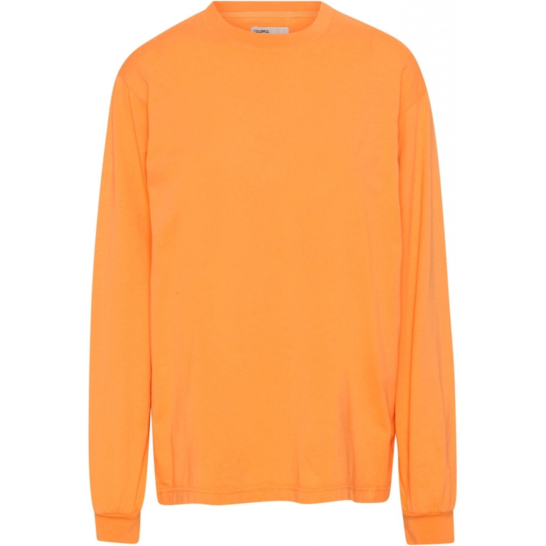 Camiseta de manga larga Colorful Standard Organic oversized sunny orange