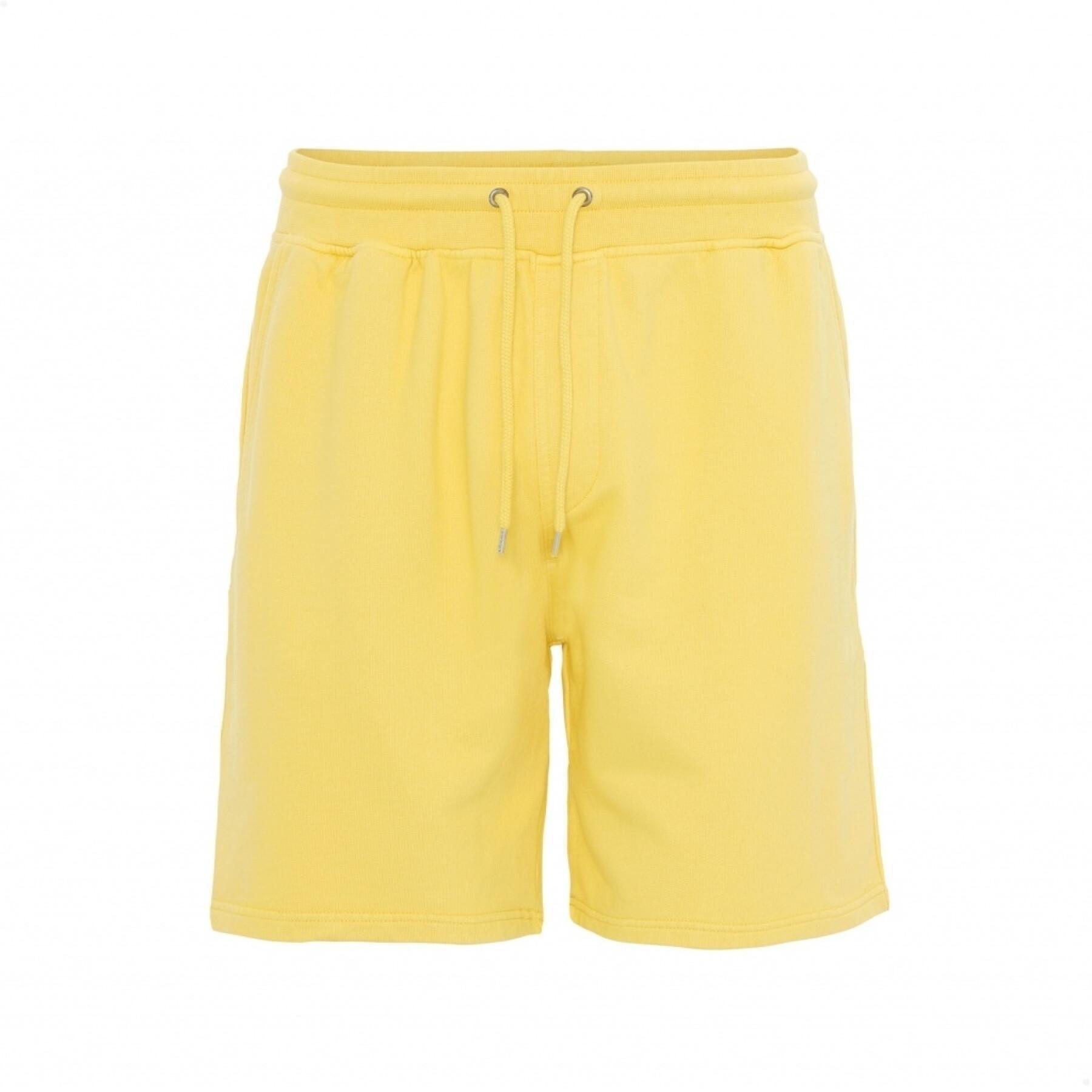 Pantalón corto Colorful Standard Classic Organic lemon yellow