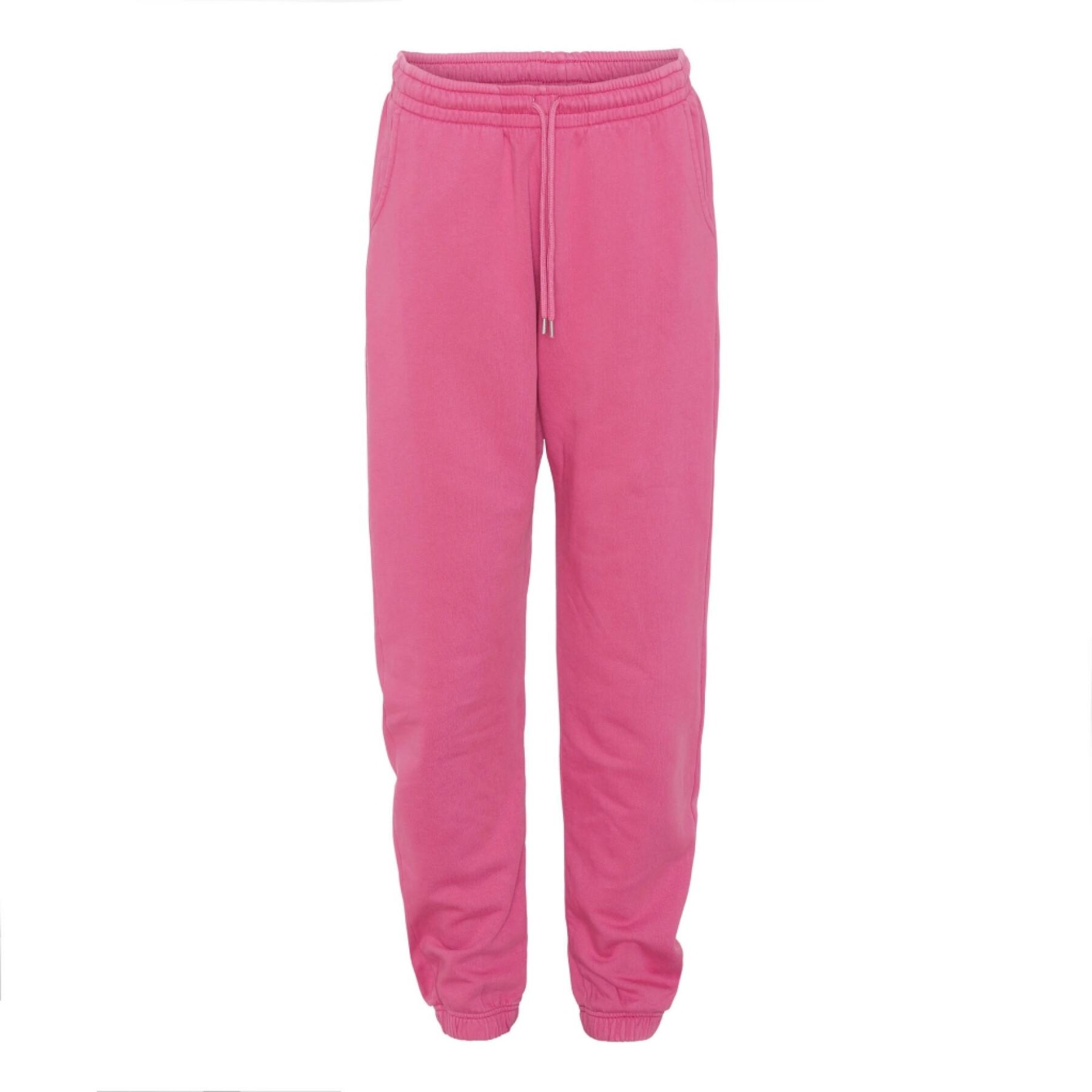 Pantalón de jogging Colorful Standard rosa chicle