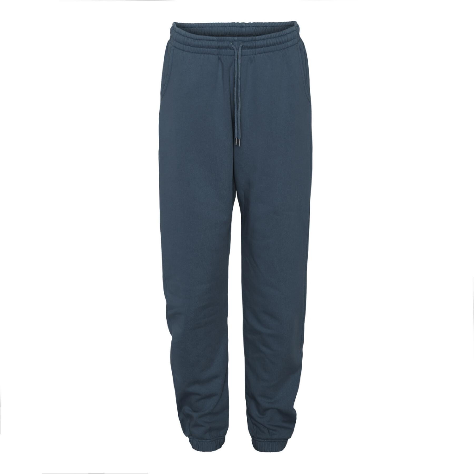Pantalón de jogging Colorful Standard Organic azul oscuro