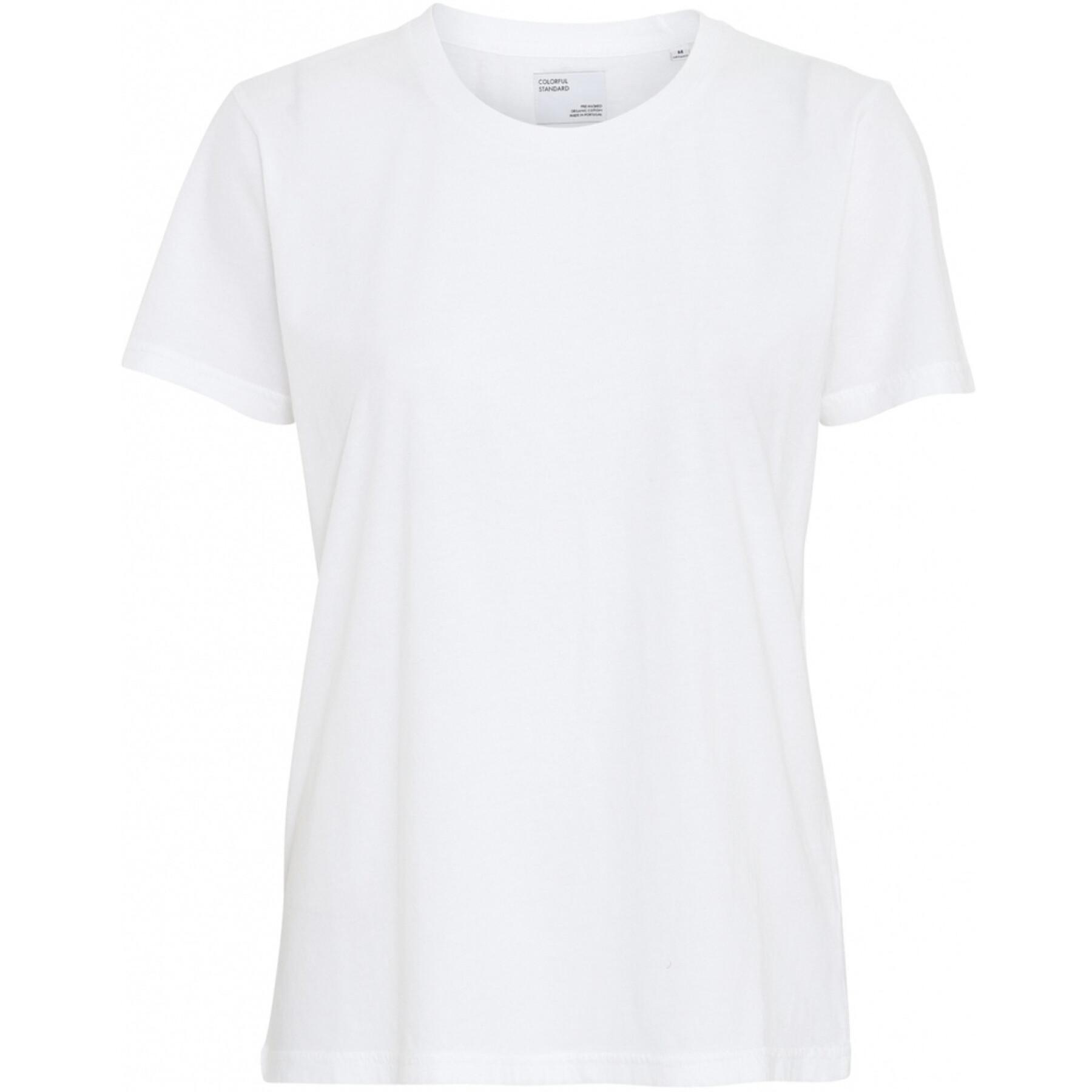 Camiseta mujer Colorful Standard Light Organic optical white