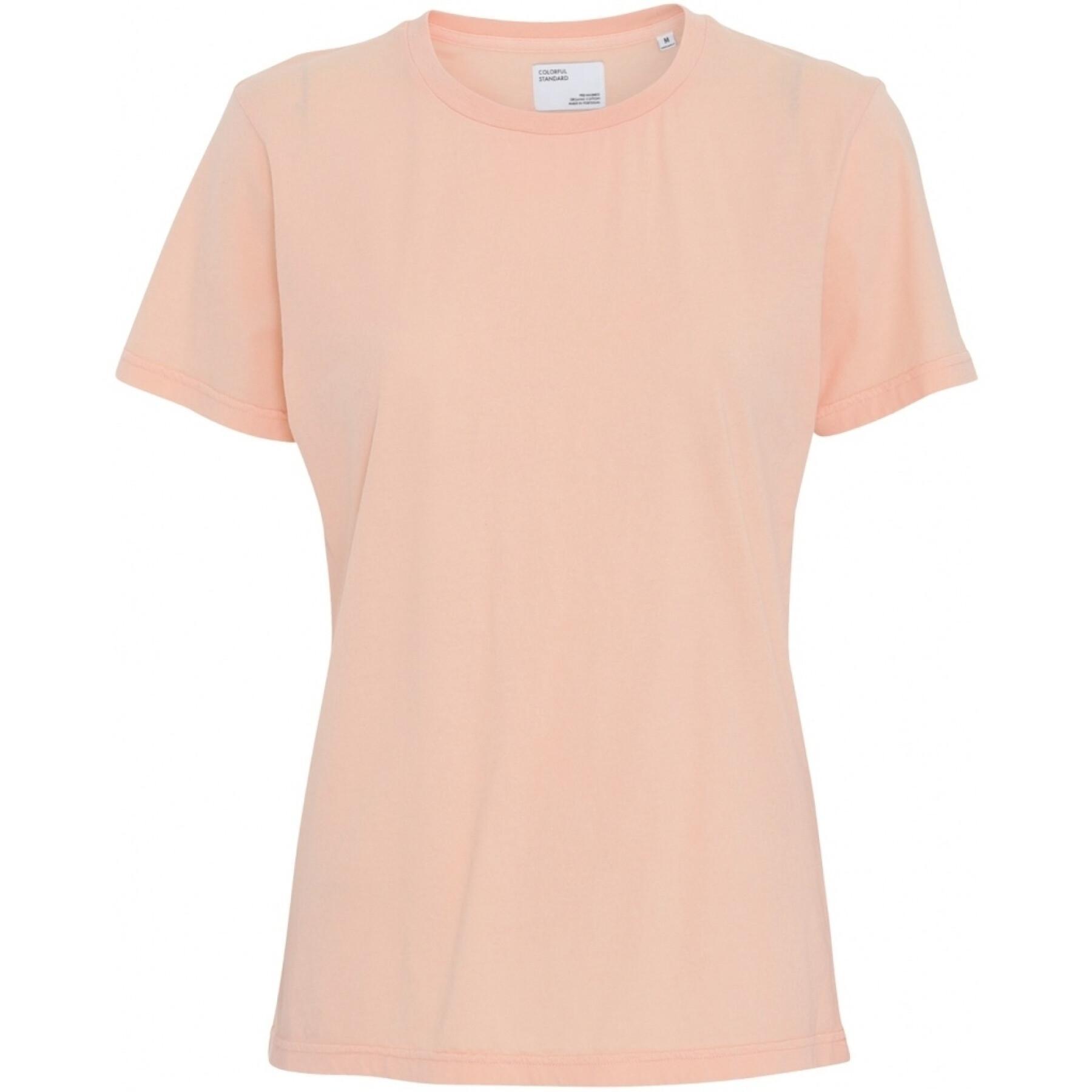 Camiseta de mujer Colorful Standard Light Organic paradise peach