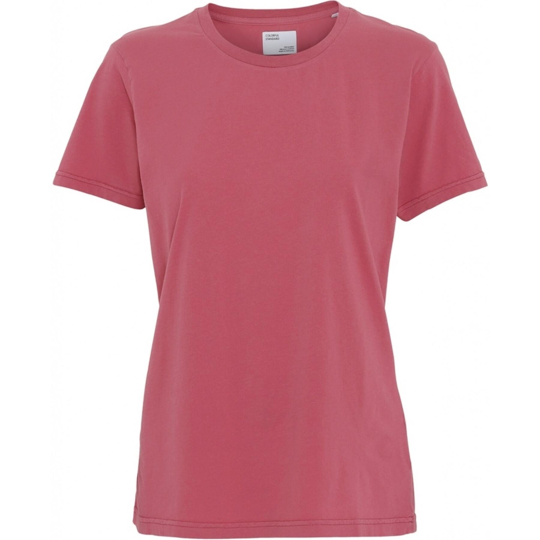 Camiseta de mujer Colorful Standard Light Organic raspberry pink