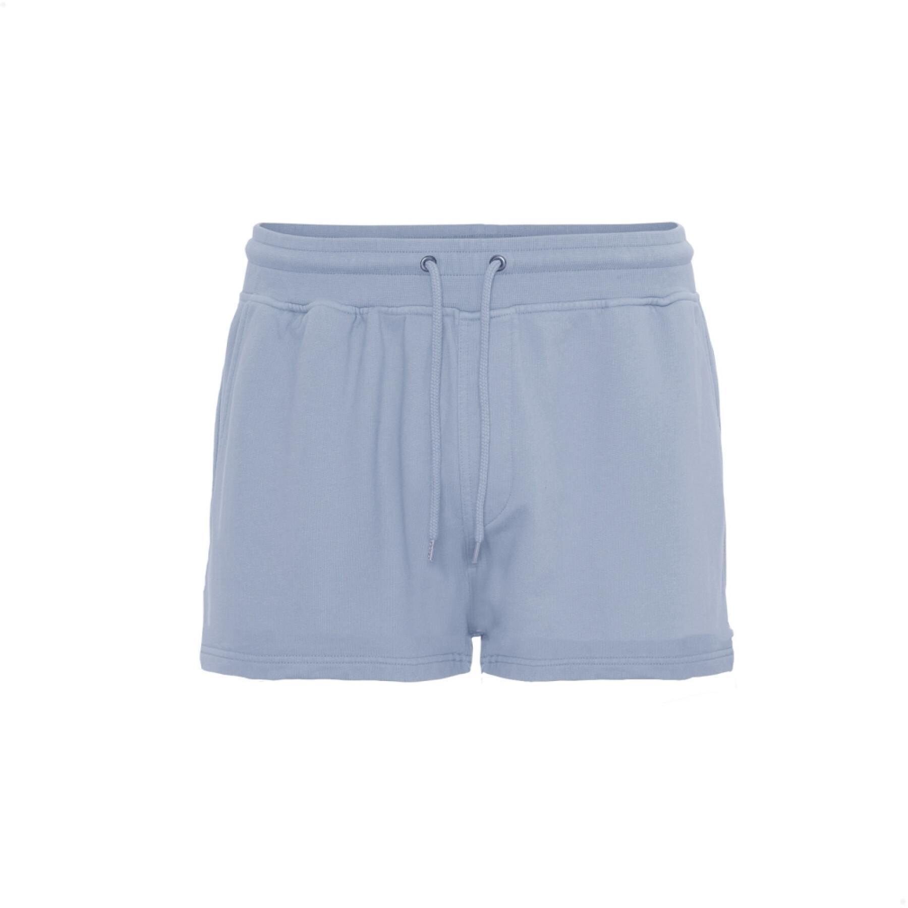 Pantalón corto de mujer Colorful Standard Organic powder blue
