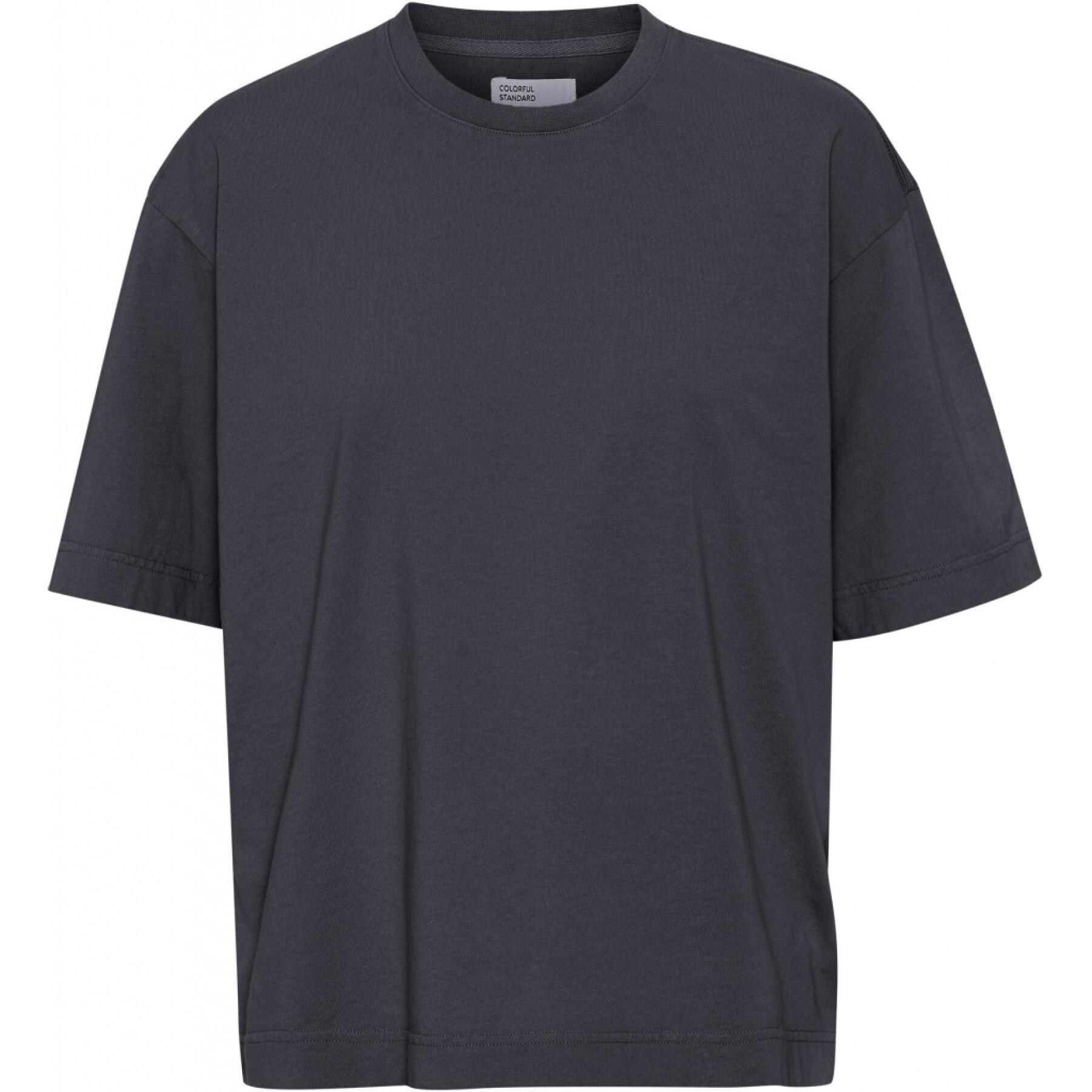 Camiseta de mujer Colorful Standard Organic oversized lava grey