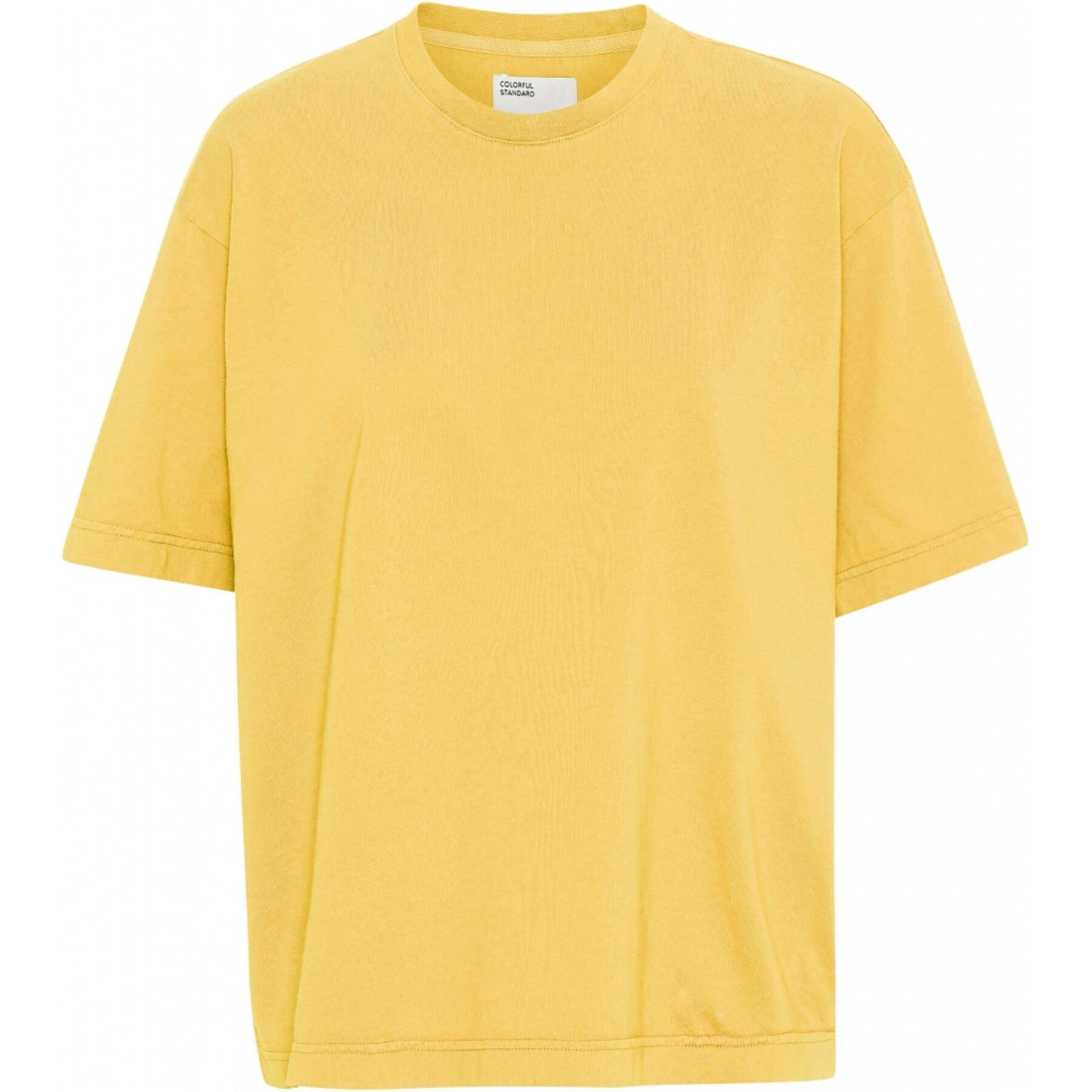 Camiseta de mujer Colorful Standard Organic oversized lemon yellow