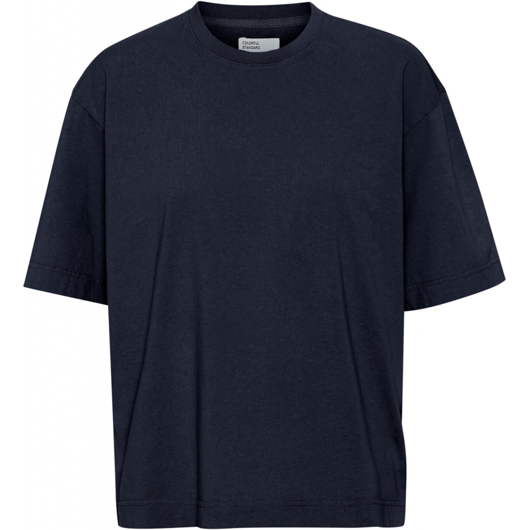 Camiseta de mujer Colorful Standard Organic oversized navy blue