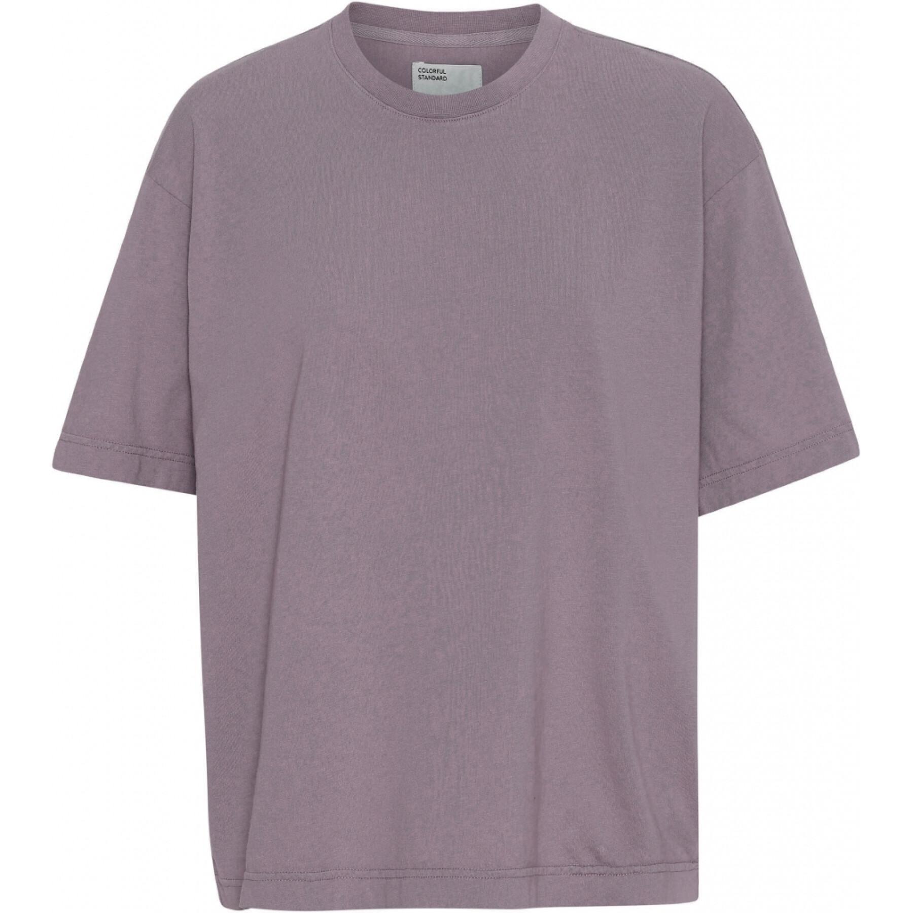 Camiseta de mujer Colorful Standard Organic oversized purple haze