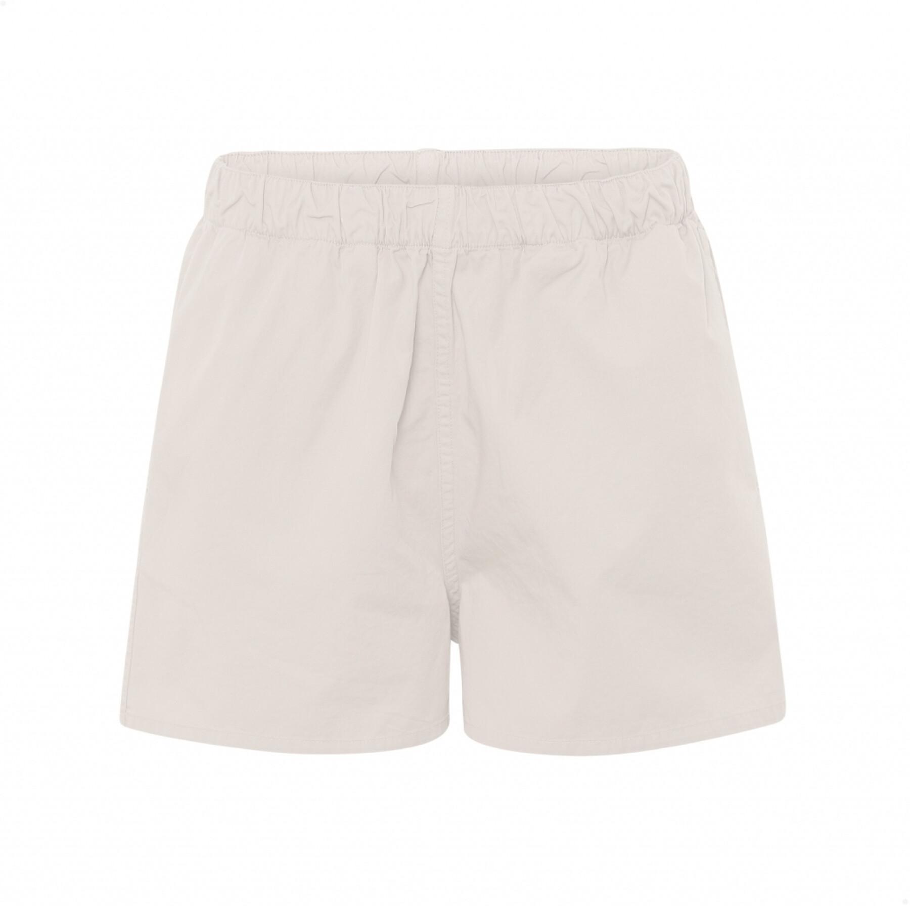 Pantalones cortos de sarga para mujer Colorful Standard Organic ivory white