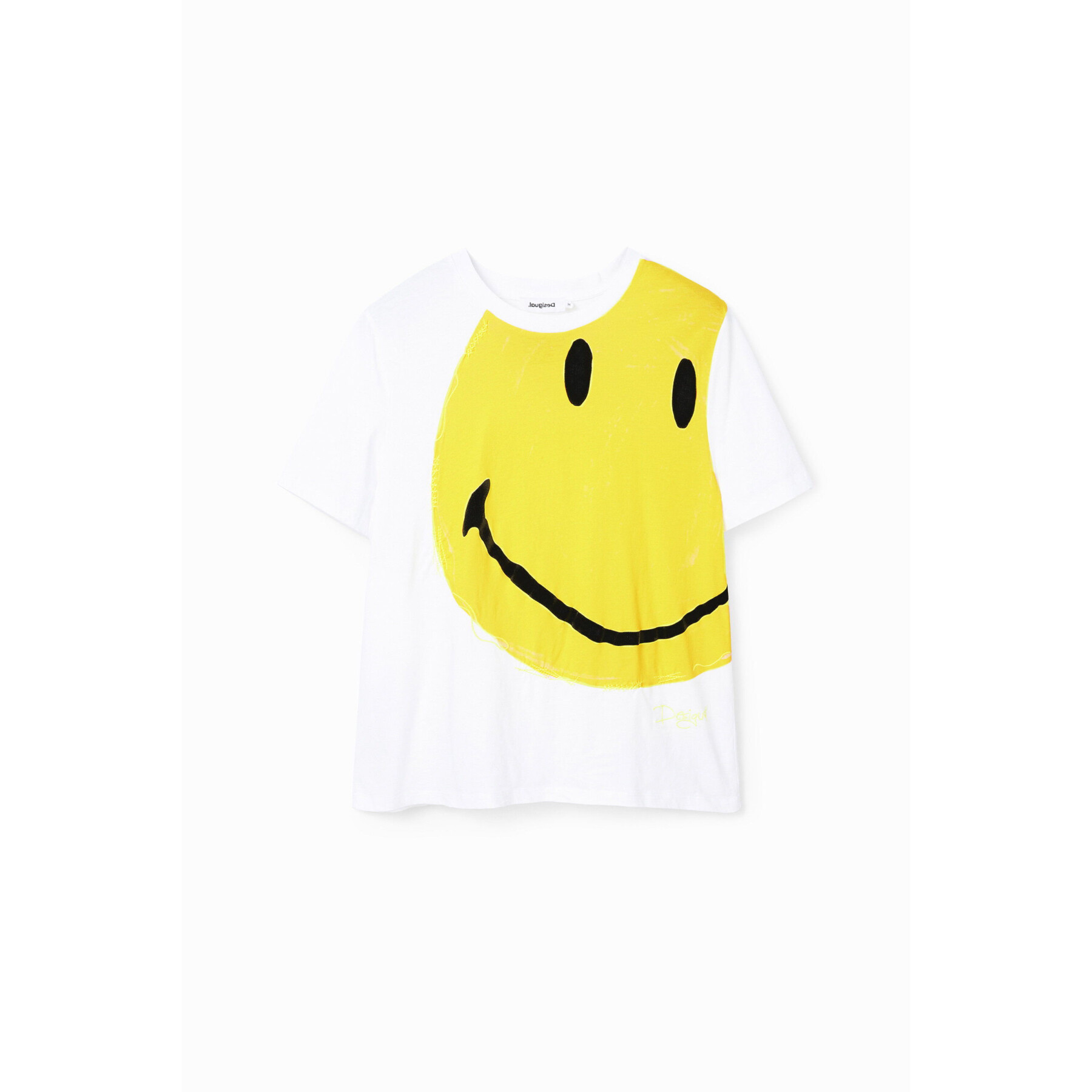 Camiseta de mujer Desigual Smiley