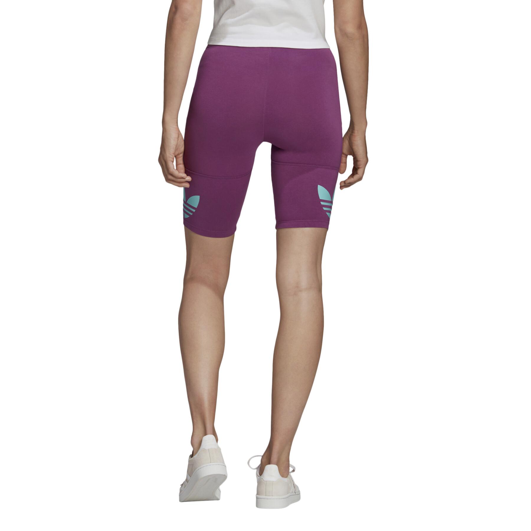 Logotipo de adidas Cycling Pantalones cortos con tirantes para mujer