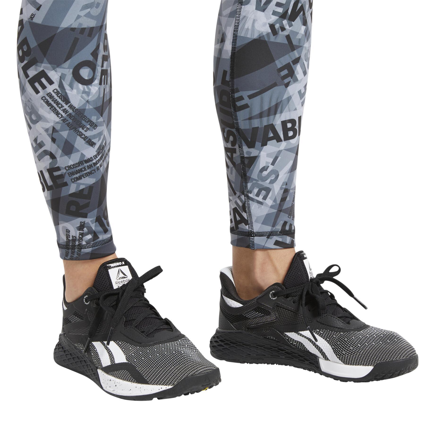Leggings de mujer Reebok CrossFit® Lux Bold Taped Imprimé