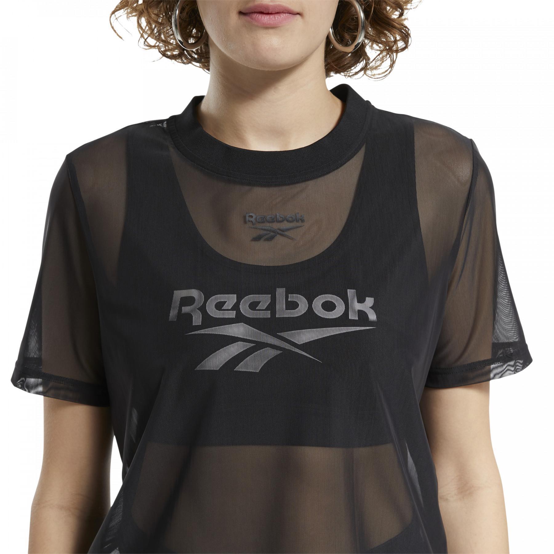 Camiseta de mujer Reebok Classics Sheer