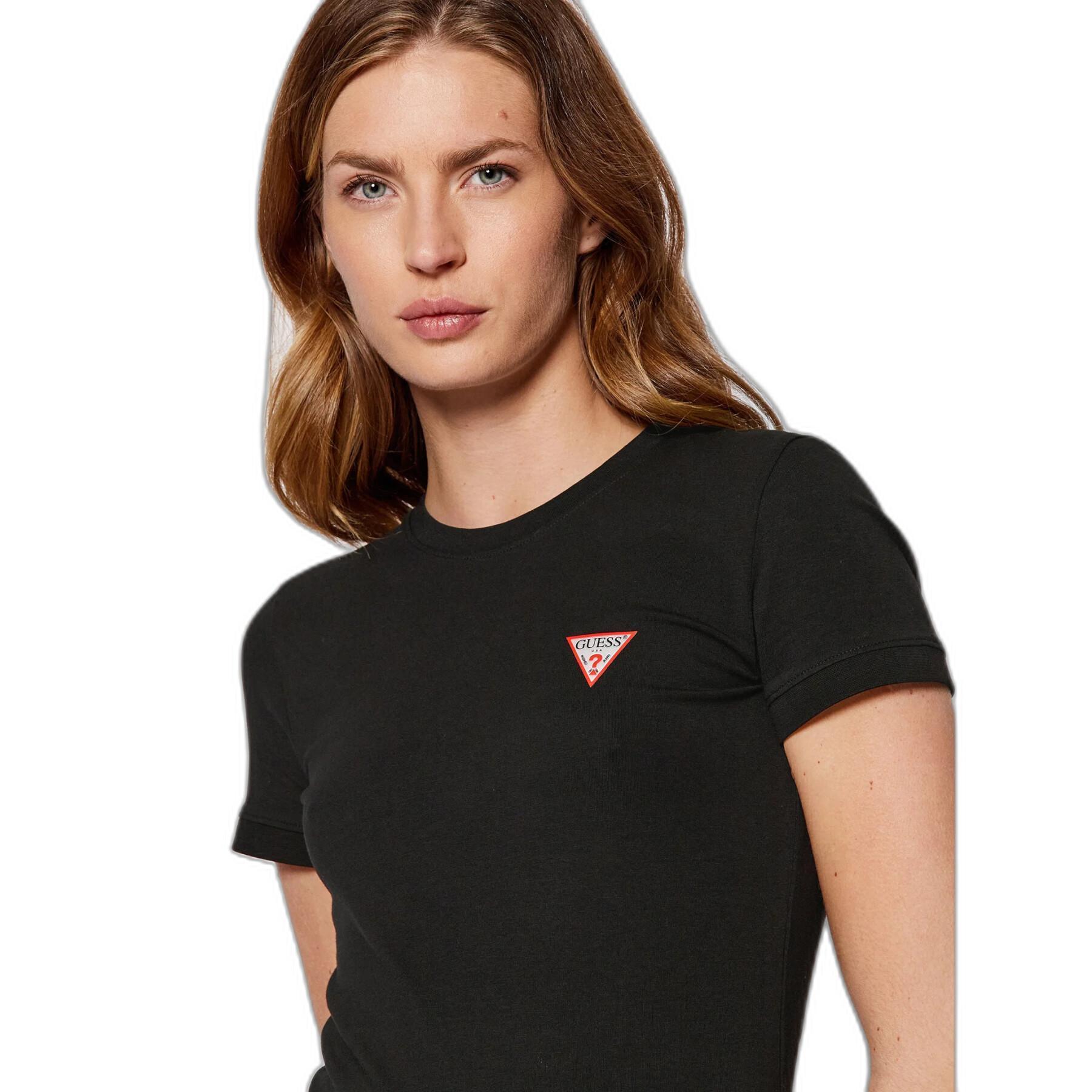Camiseta de mujer Guess Logo Mini Triangle