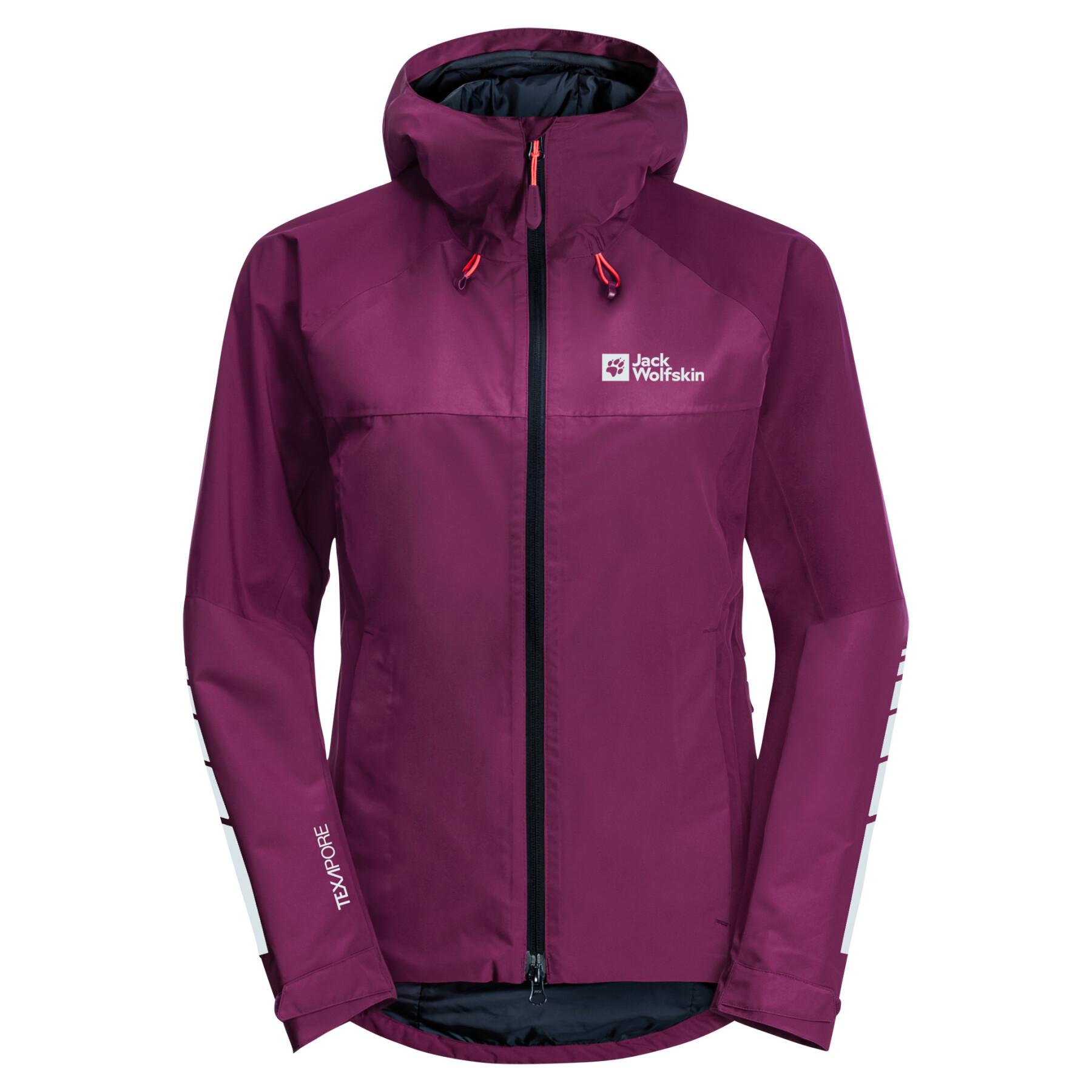 Chaqueta impermeable para mujer Jack Wolfskin Morobbia 2L (GT)