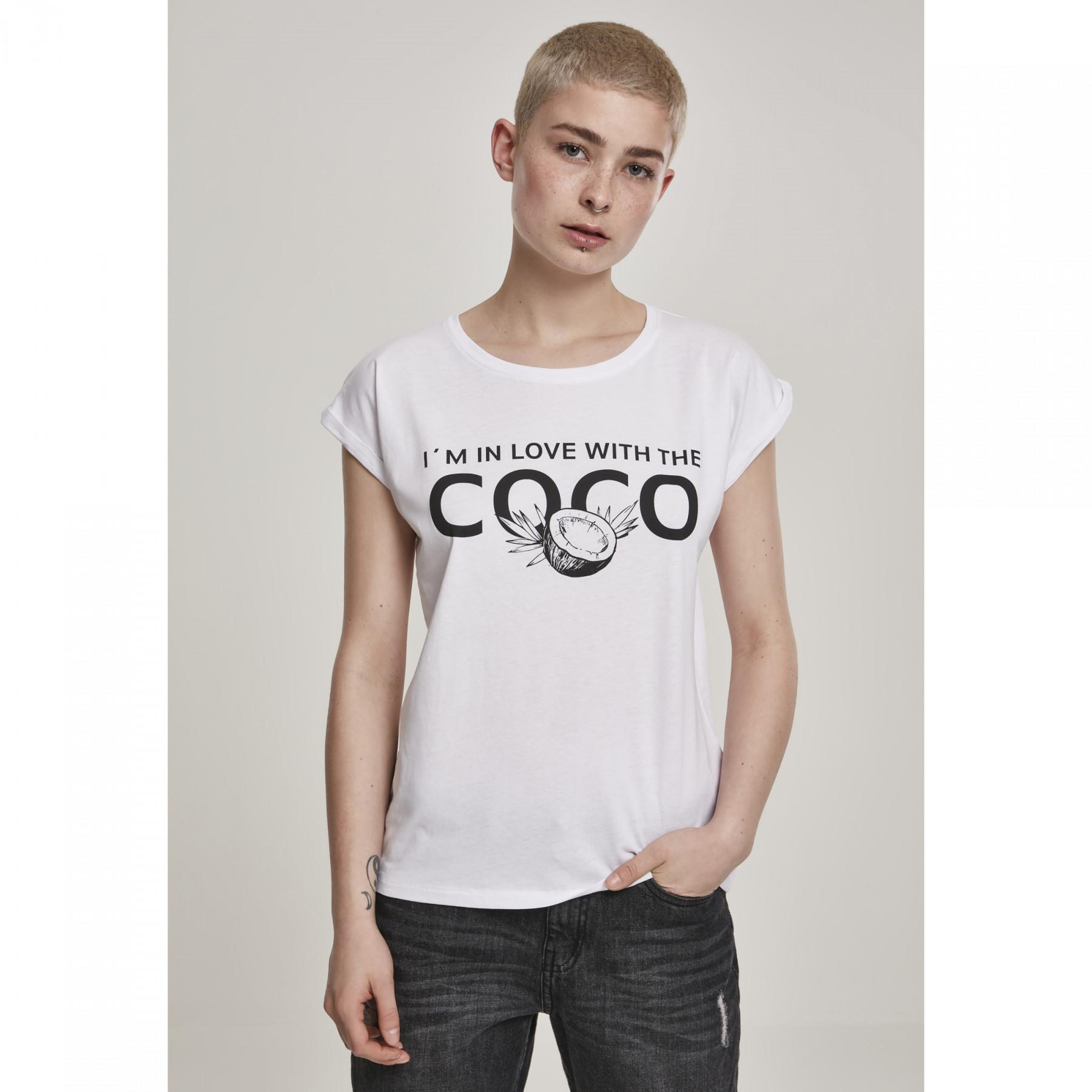 Camiseta de mujer Mister Tee coco