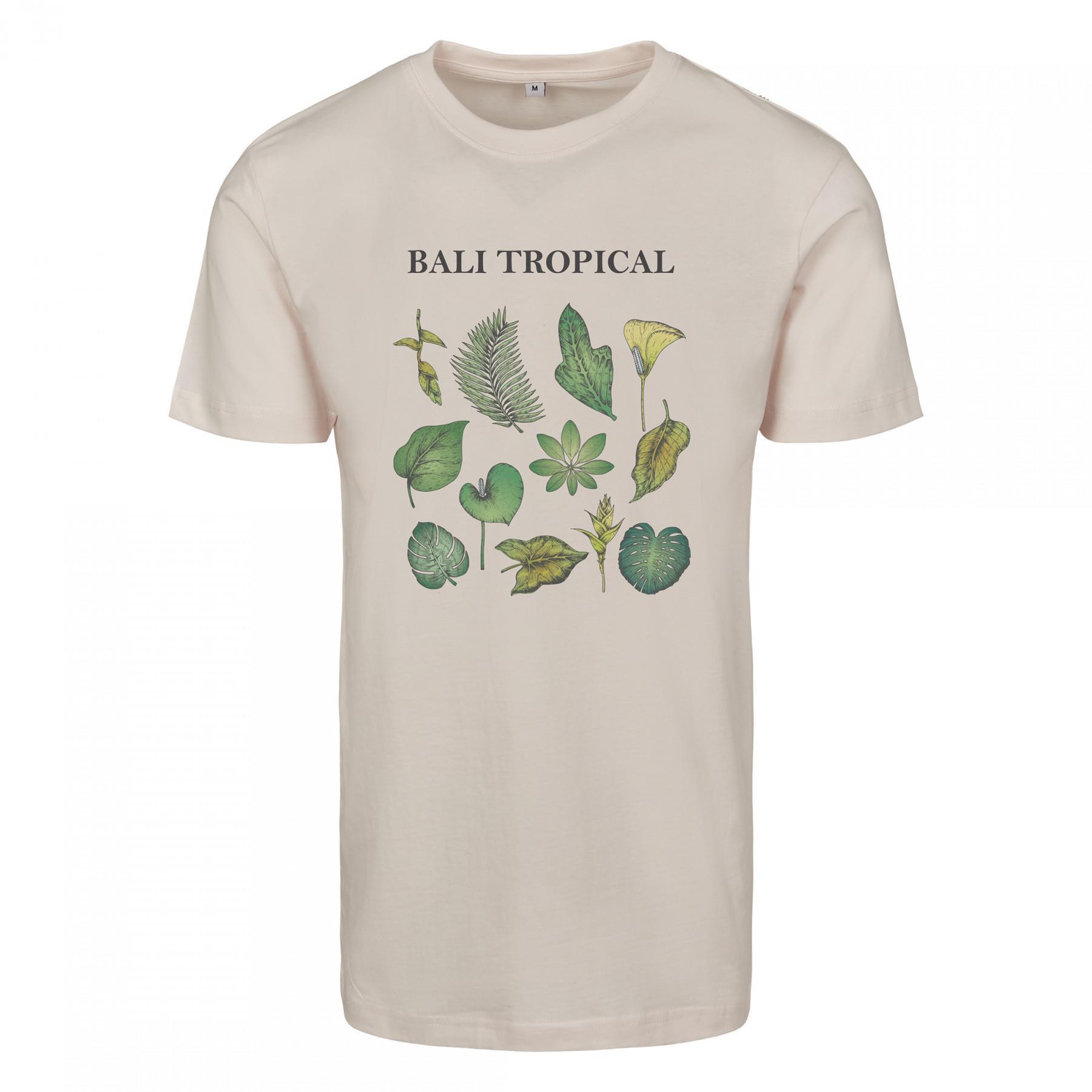 Camiseta mujer Mister Tee bali tropical