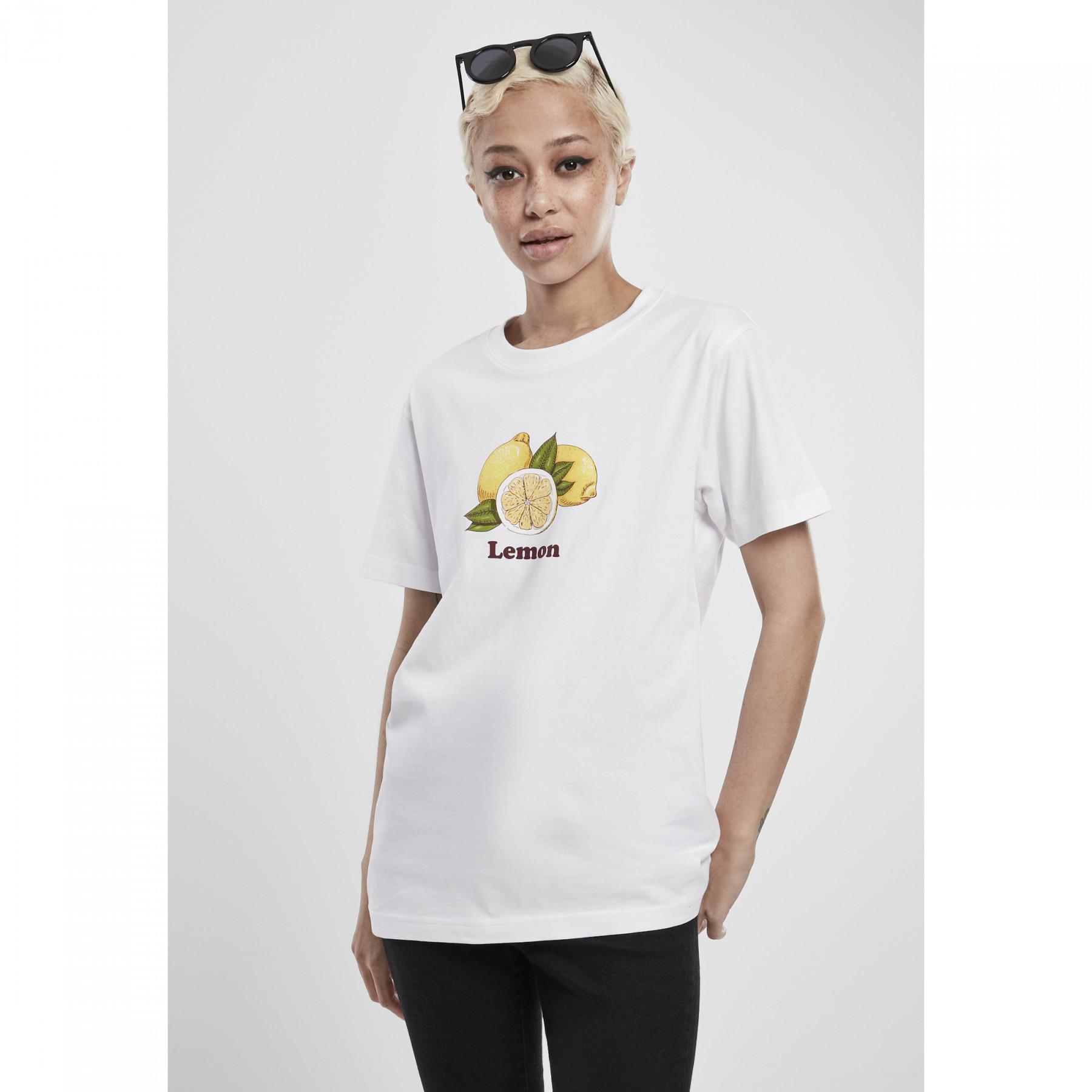 Camiseta mujer Mister Tee lemon