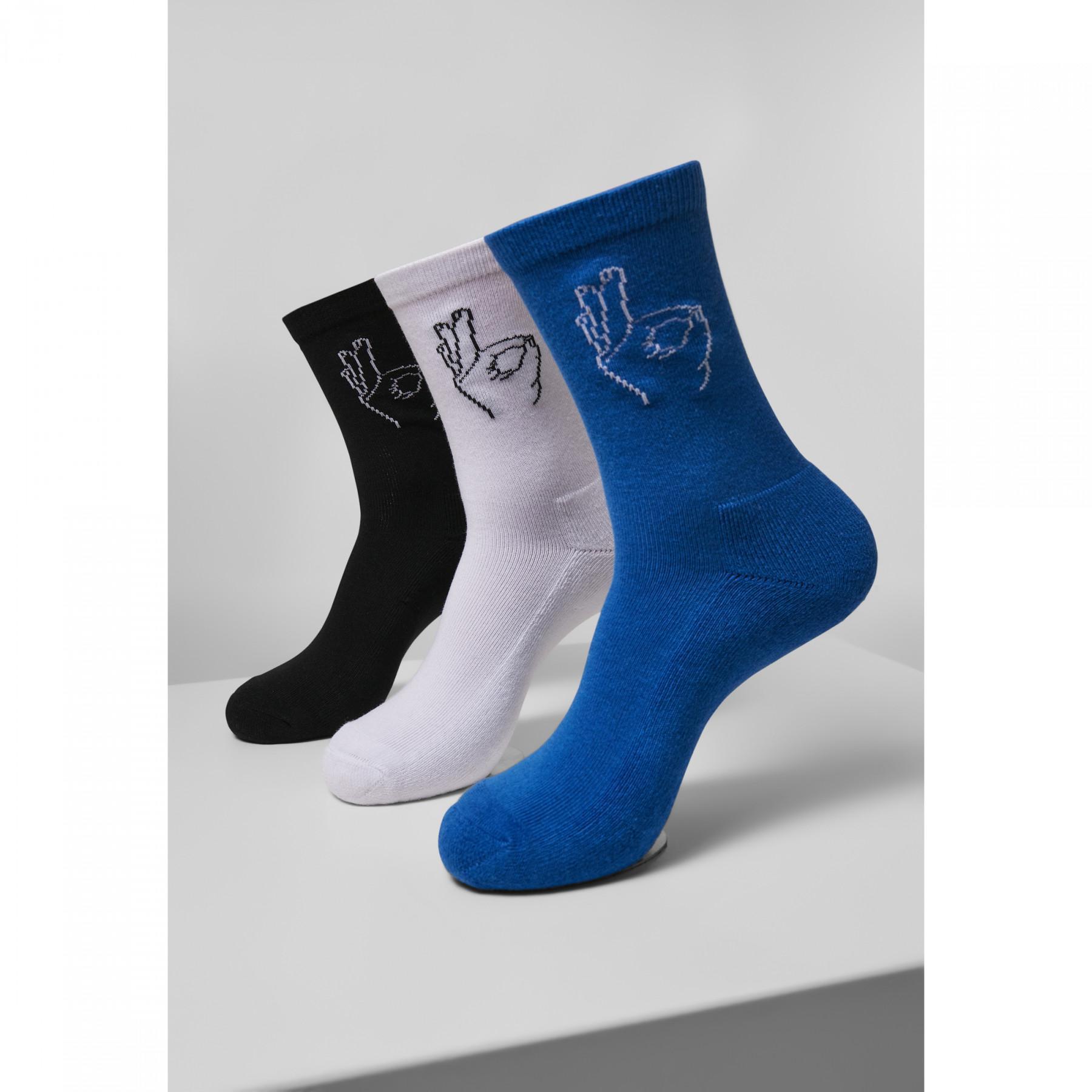 Calcetines Mister Tee salty (3pcs)