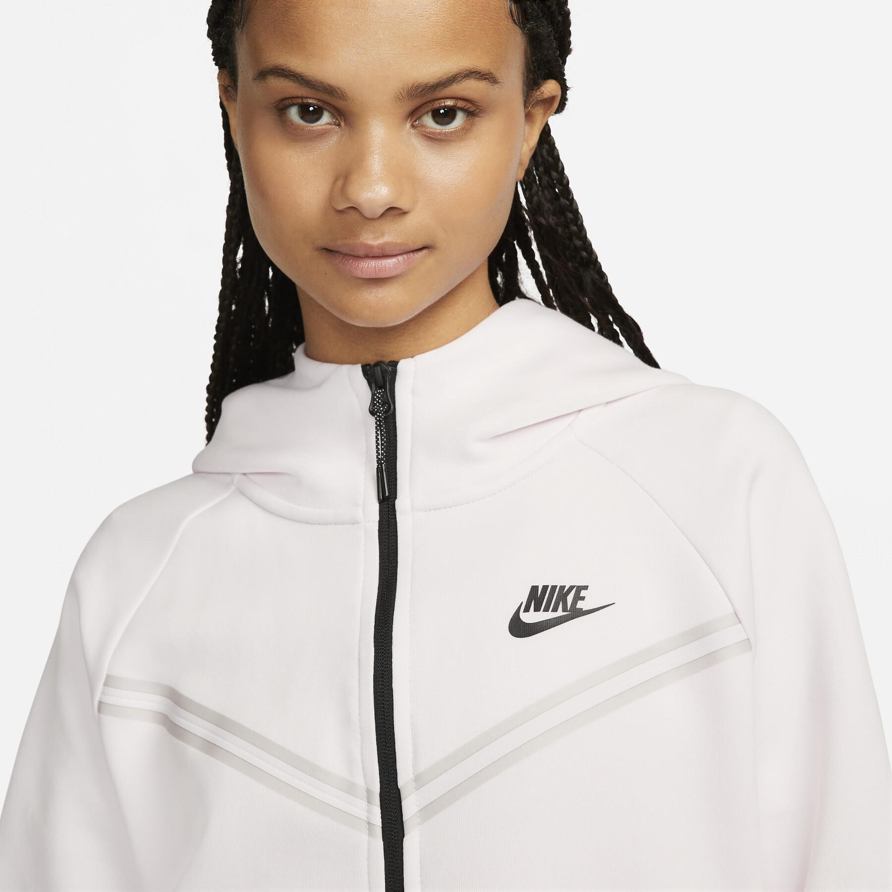 Chaqueta impermeable para mujer Nike Tech Fleece