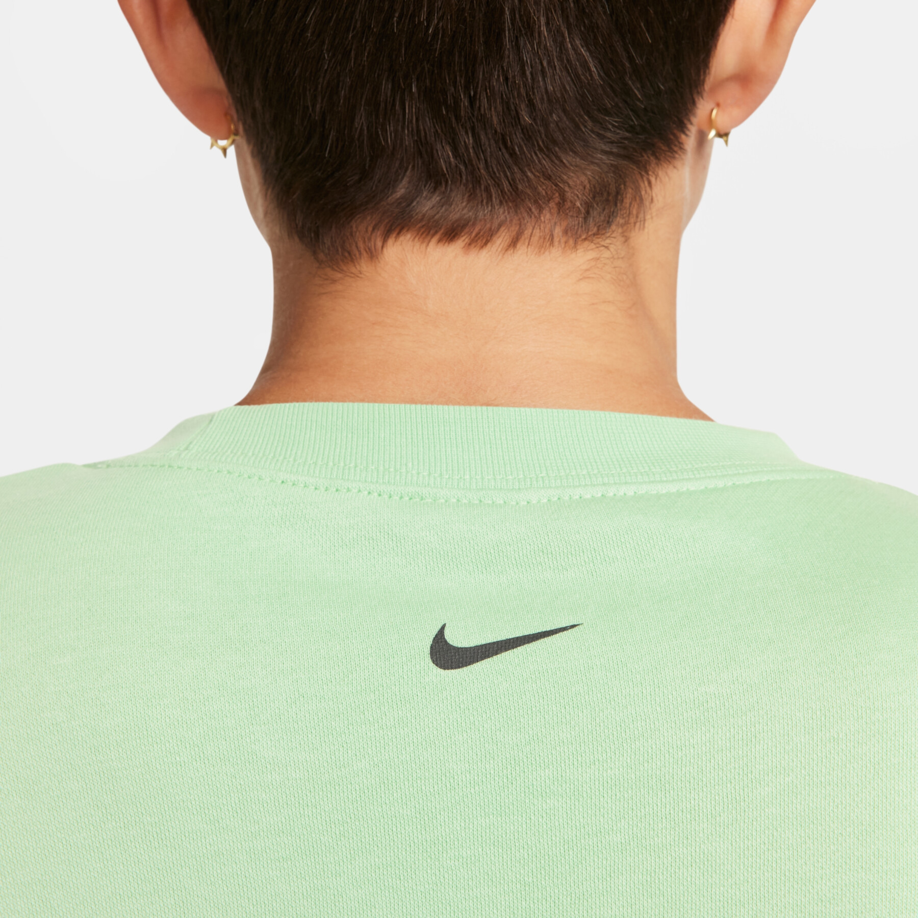 Sudadera de cuello redondo Nike Fleece Oversize