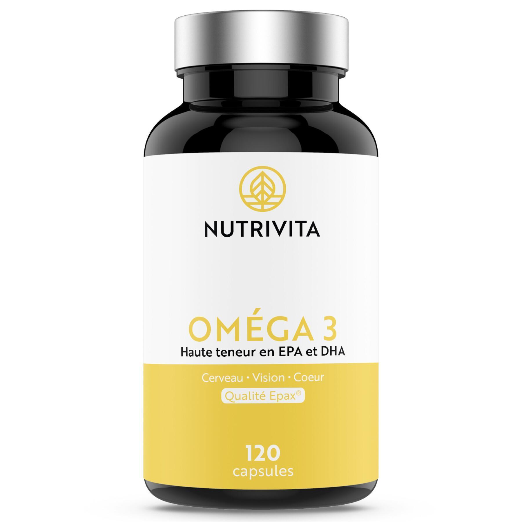 Complemento alimenticio de Omega 3 - 120 cápsulas Nutrivita