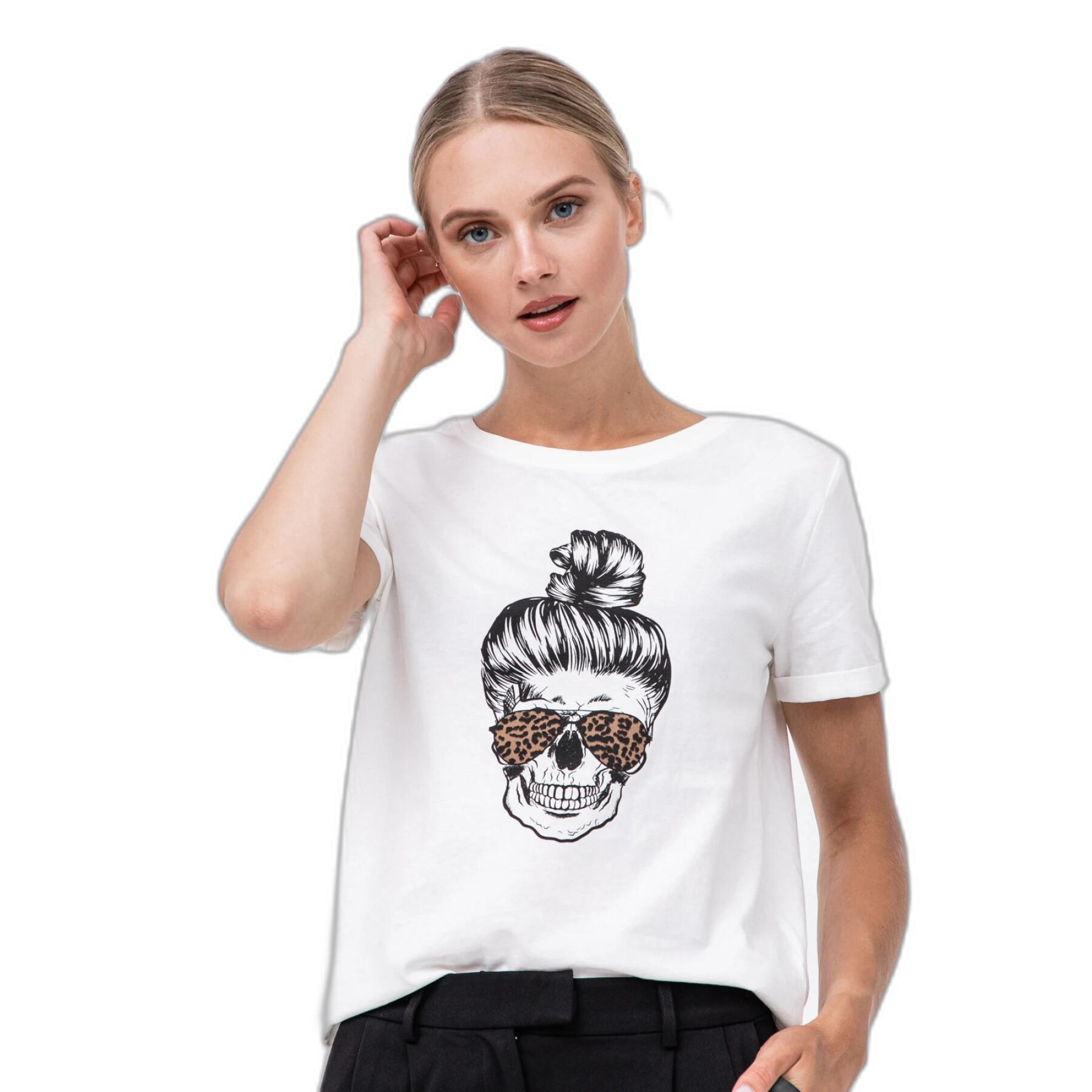 Camiseta de mujer Only Silvia Skull