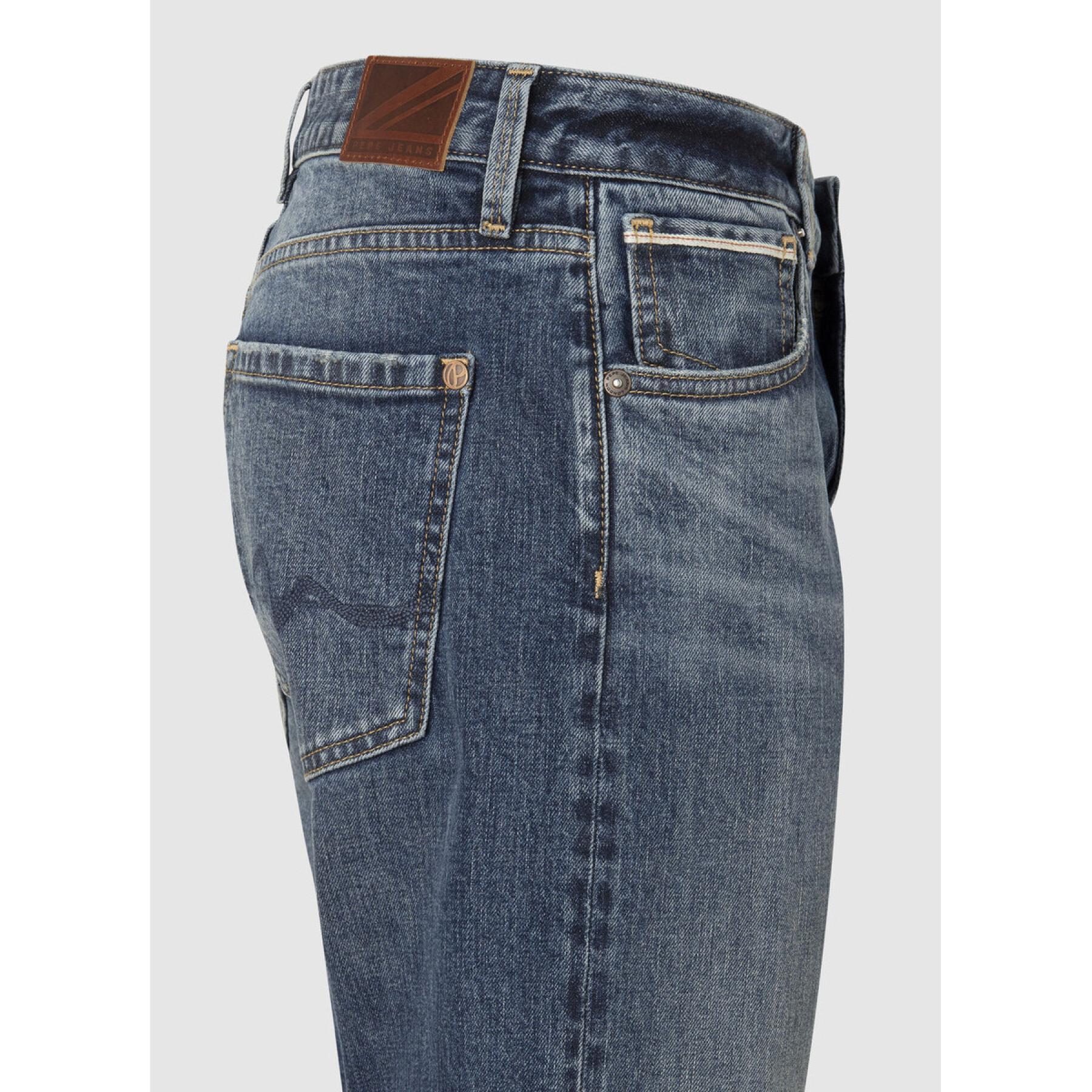 Vaqueros de mujer Pepe Jeans Robyn Selvedge Dk