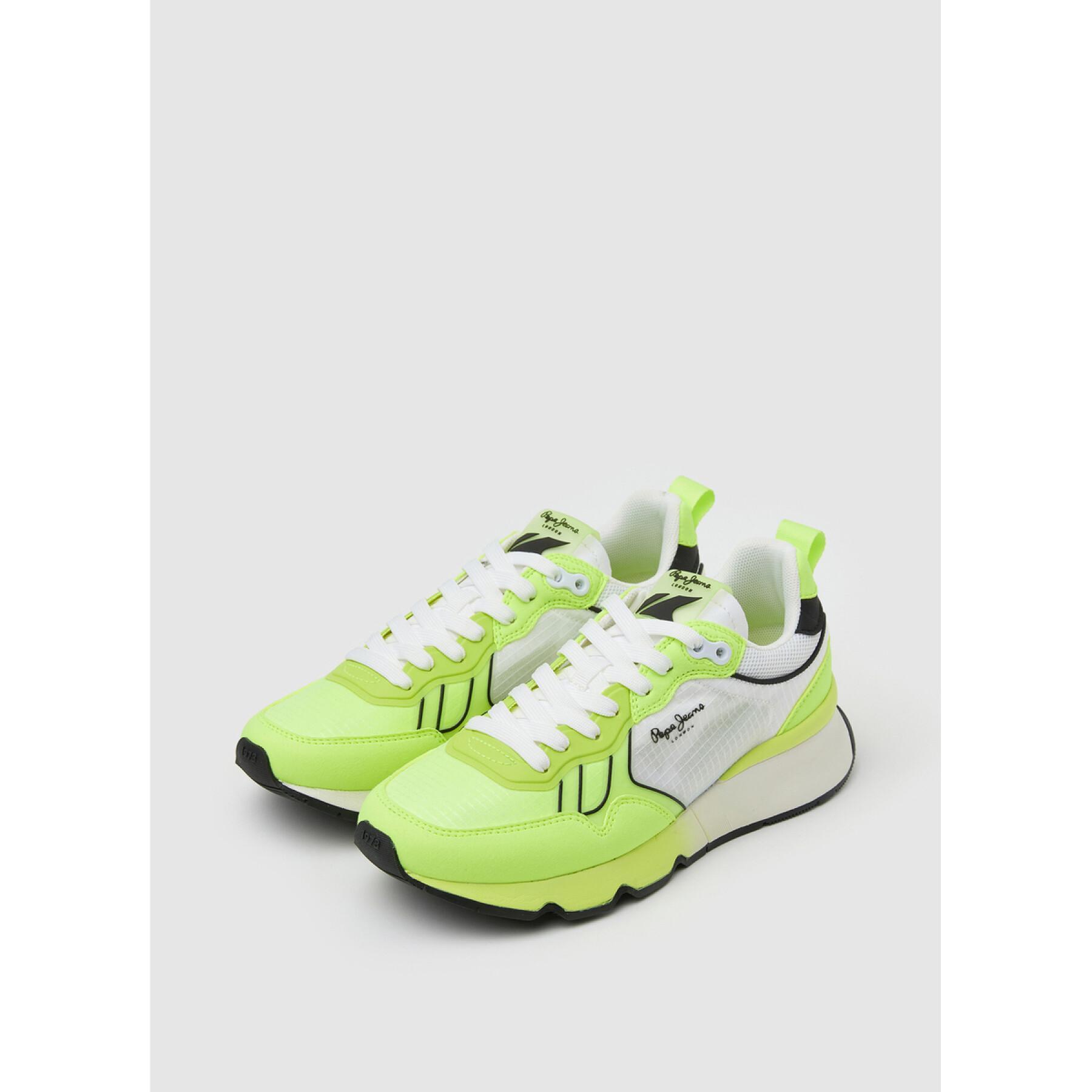 Zapatillas de deporte para mujer Pepe Jeans Brit Pro Neon