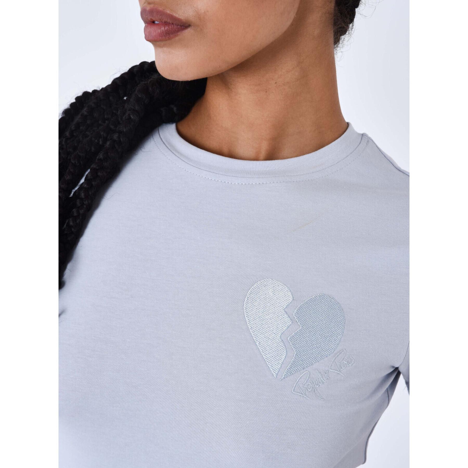 Camiseta corazón roto de mujer Project X Paris