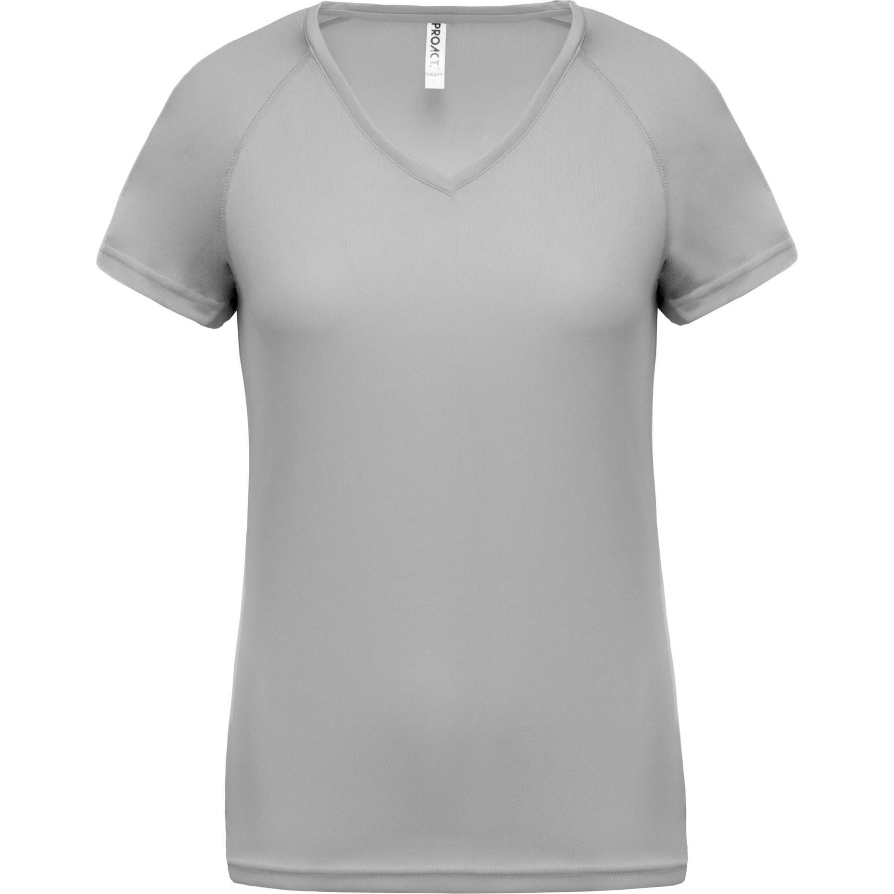 Camiseta mujer V-neck Proact Sport