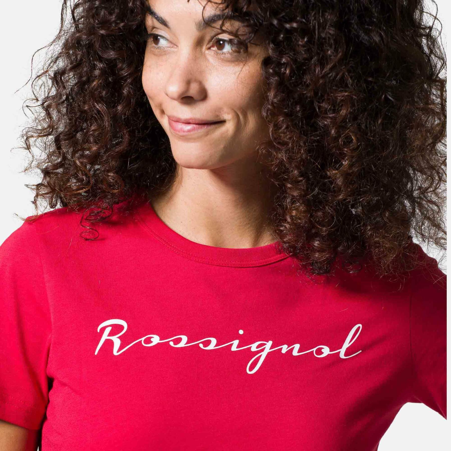 Camiseta mujer Rossignol Logo Rossi