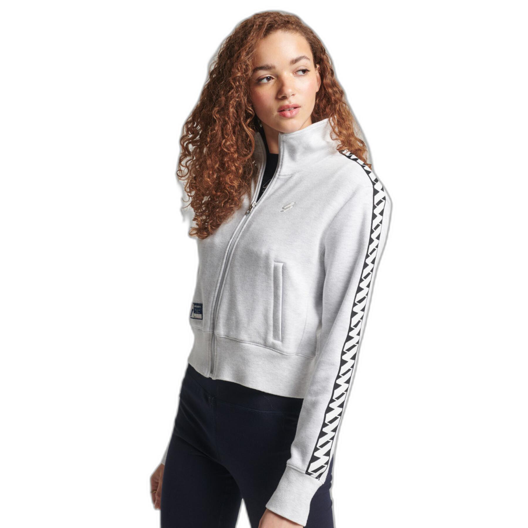 Chaqueta de chándal para mujer Superdry Code Tape Track