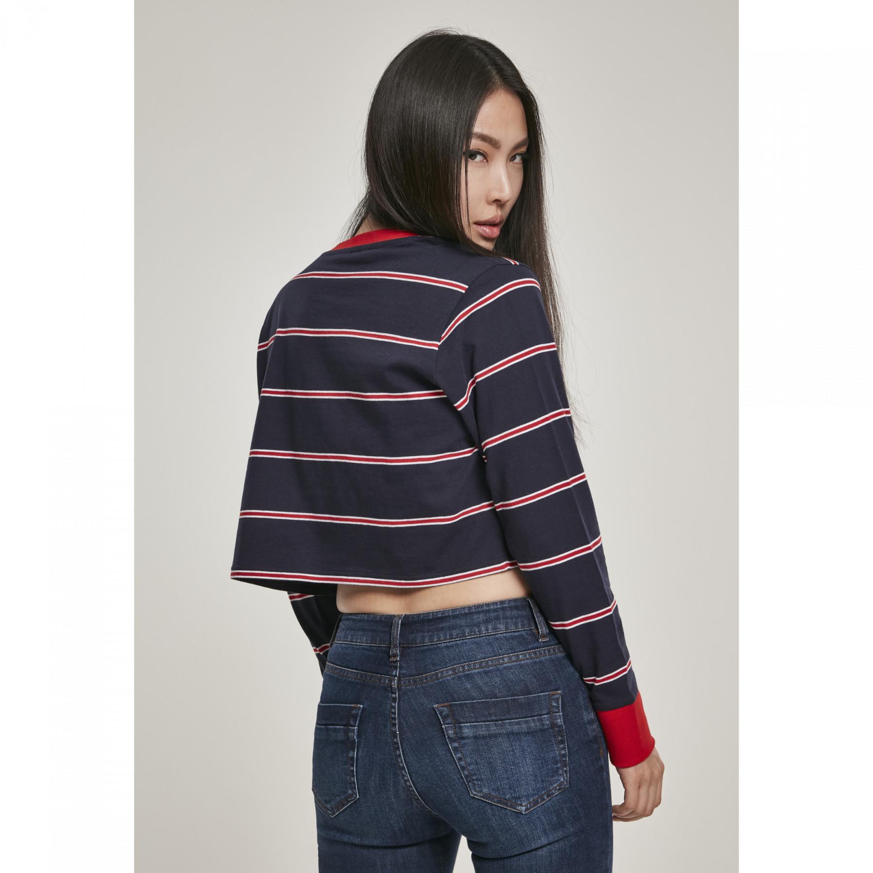 Camiseta mujer Urban Classic yarn kate Stripe